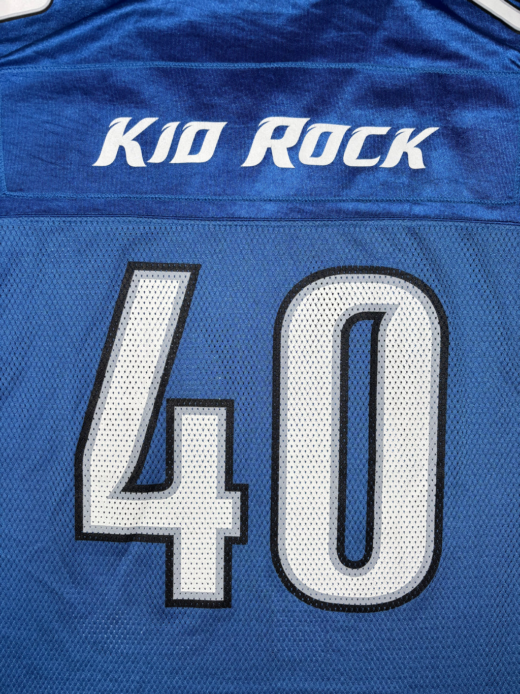 Detroit Lions Kid Rock 40th Birthday Exclusive Reebok Football Jersey Size: Large