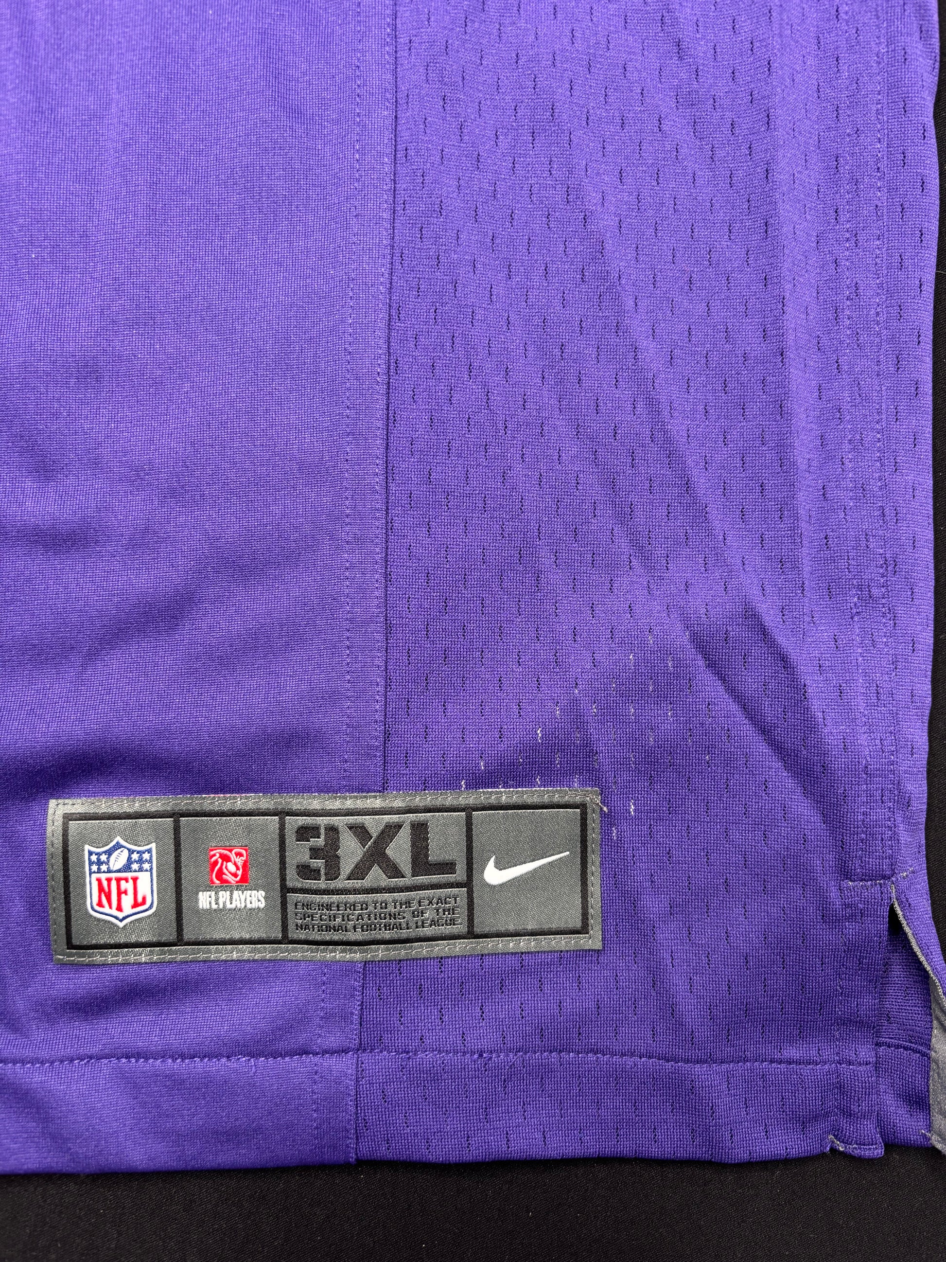 NWT Baltimore Ravens Jonathan Ogden Nike Legends Game Football Jersey Size: 3XL