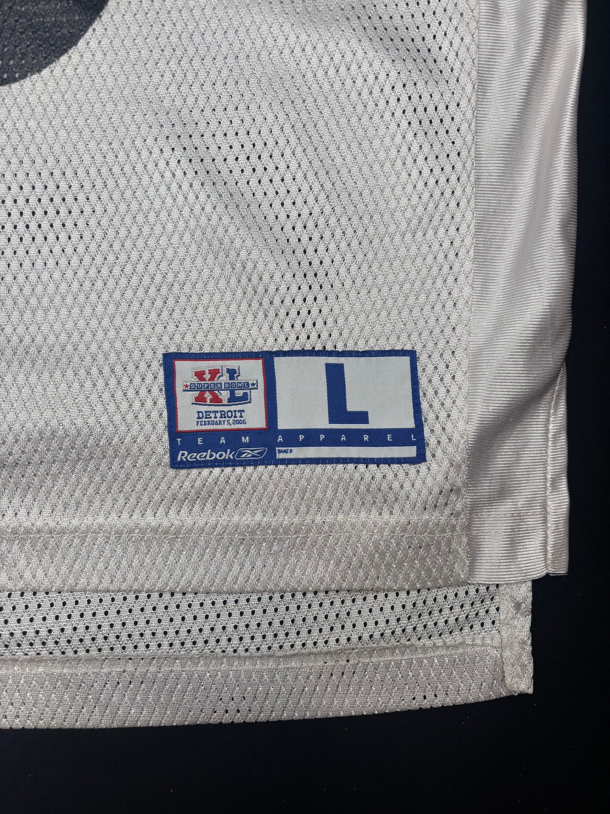 Pittsburgh Steelers Heath Miller Super Bowl 40 Reebok Football Jersey Size: Large