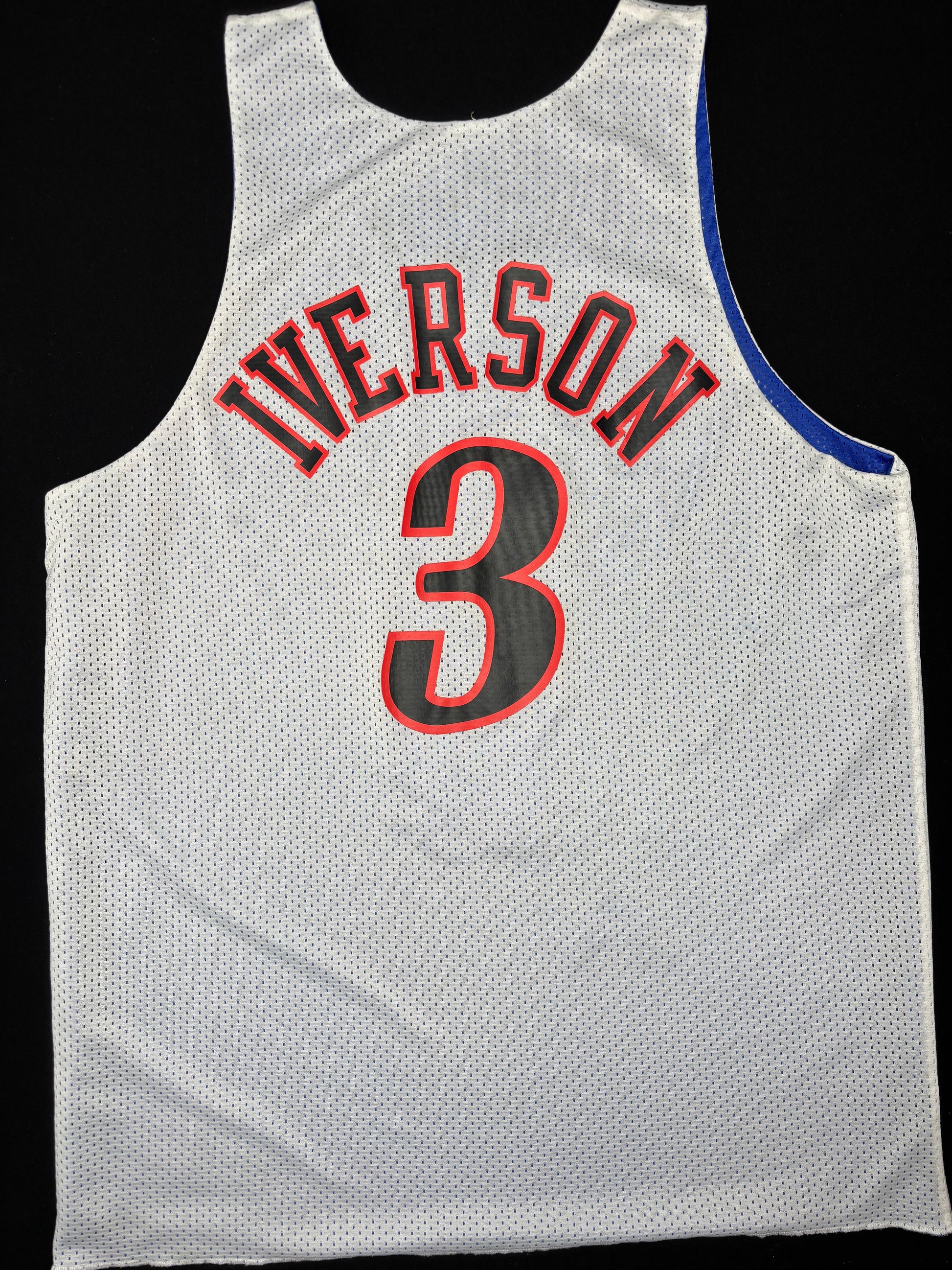 Philadelphia 76ers Allen Iverson 04 All Star/Practice Reversible Jersey Size: Large