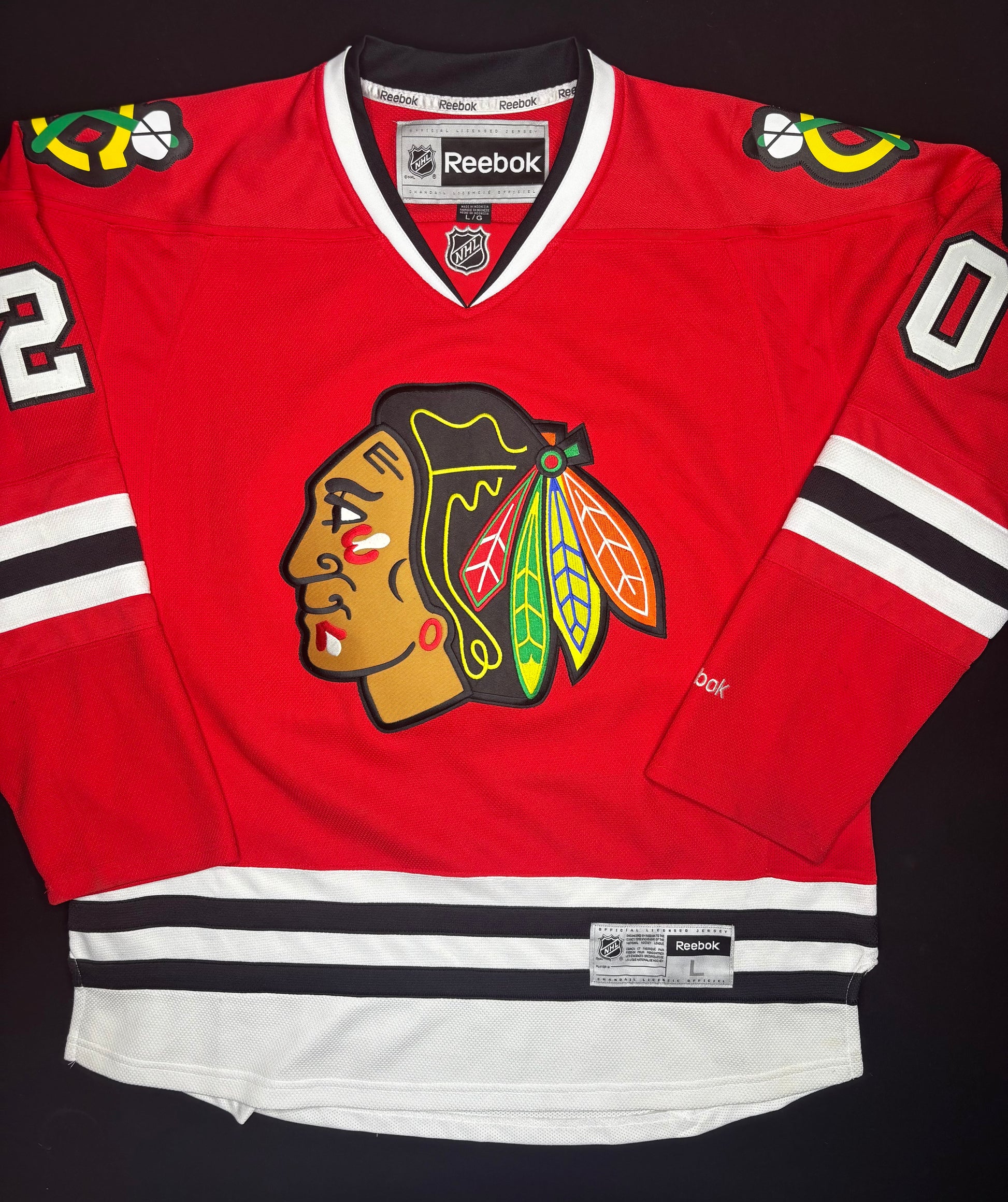 Chicago Blackhawks Brandon Saad Reebok Hockey Jersey Size: Large