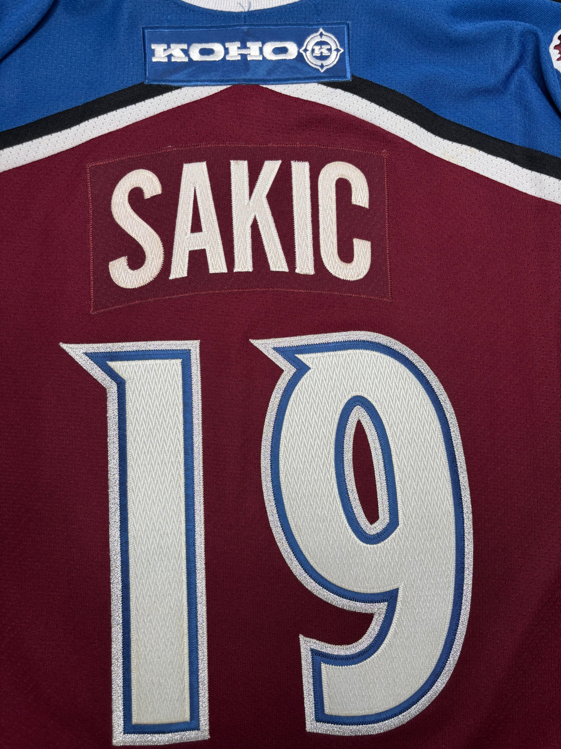 Vintage Colorado Avalanche Joe Sakic Koho Jersey Size: XXL