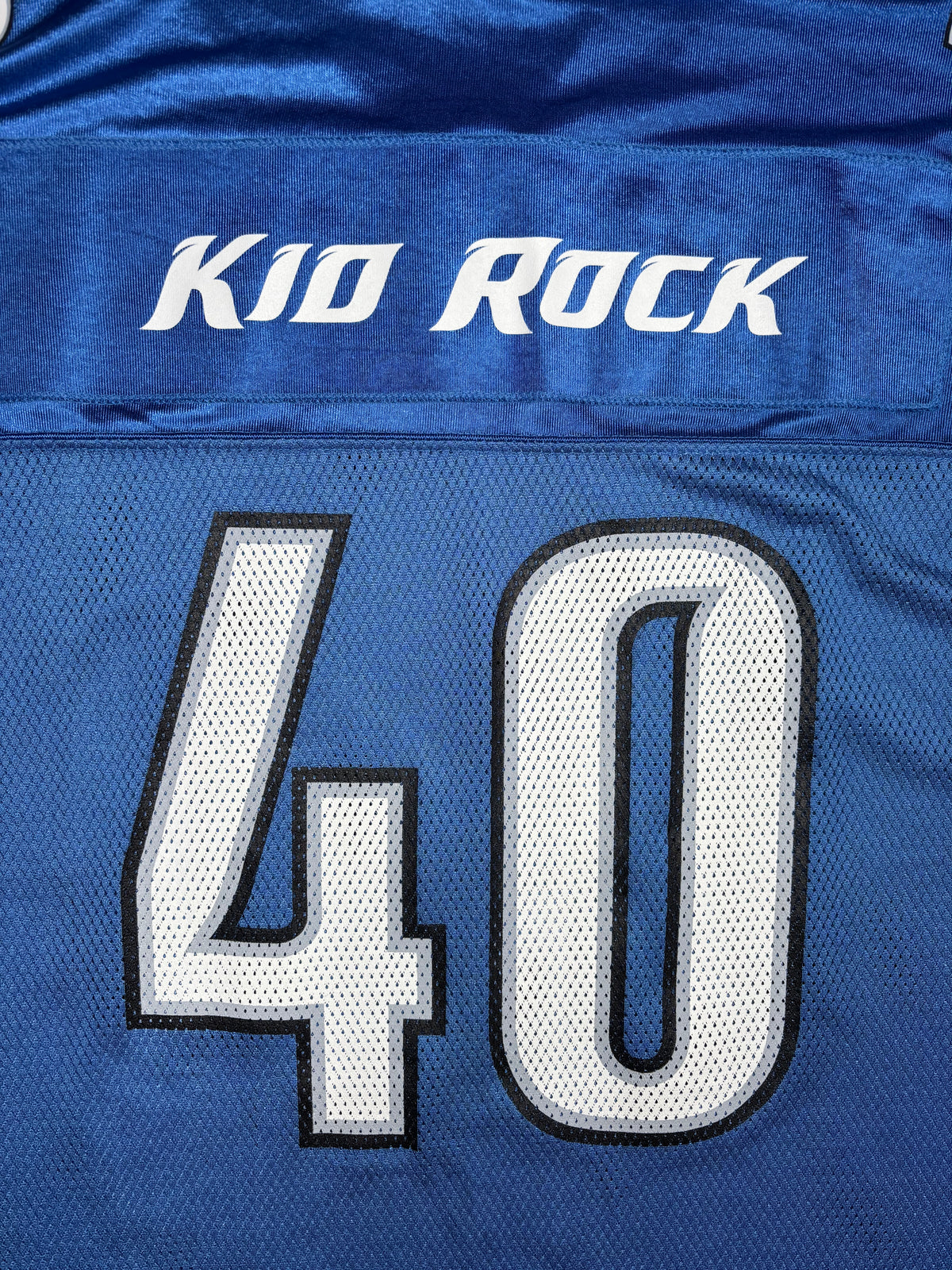 Detroit Lions Kid Rock 40th Birthday Exclusive Reebok Football Jersey Size: XL