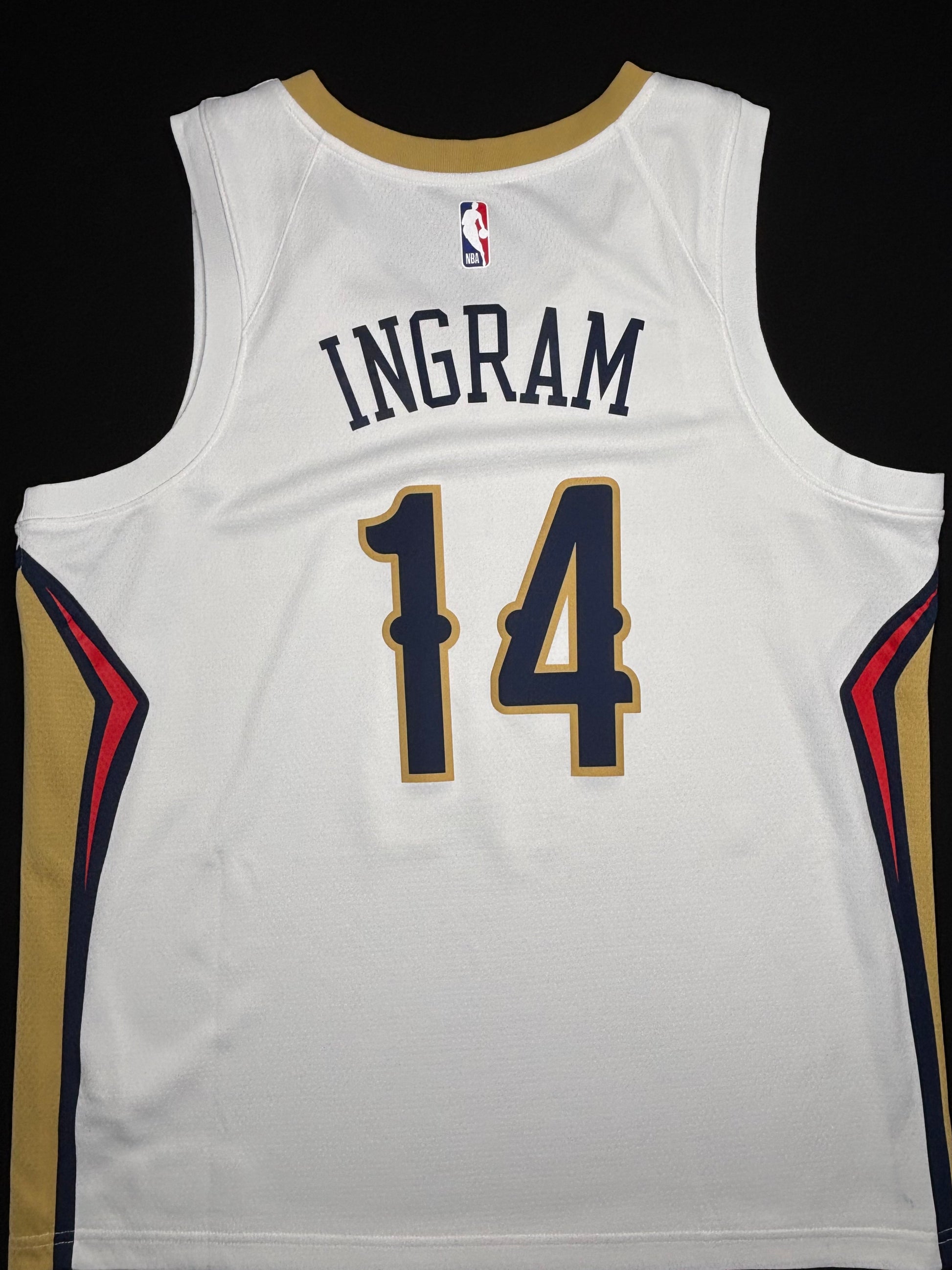 New Orleans Pelicans Brandon Ingram Nike Swingman Basketball Jersey Size: 52