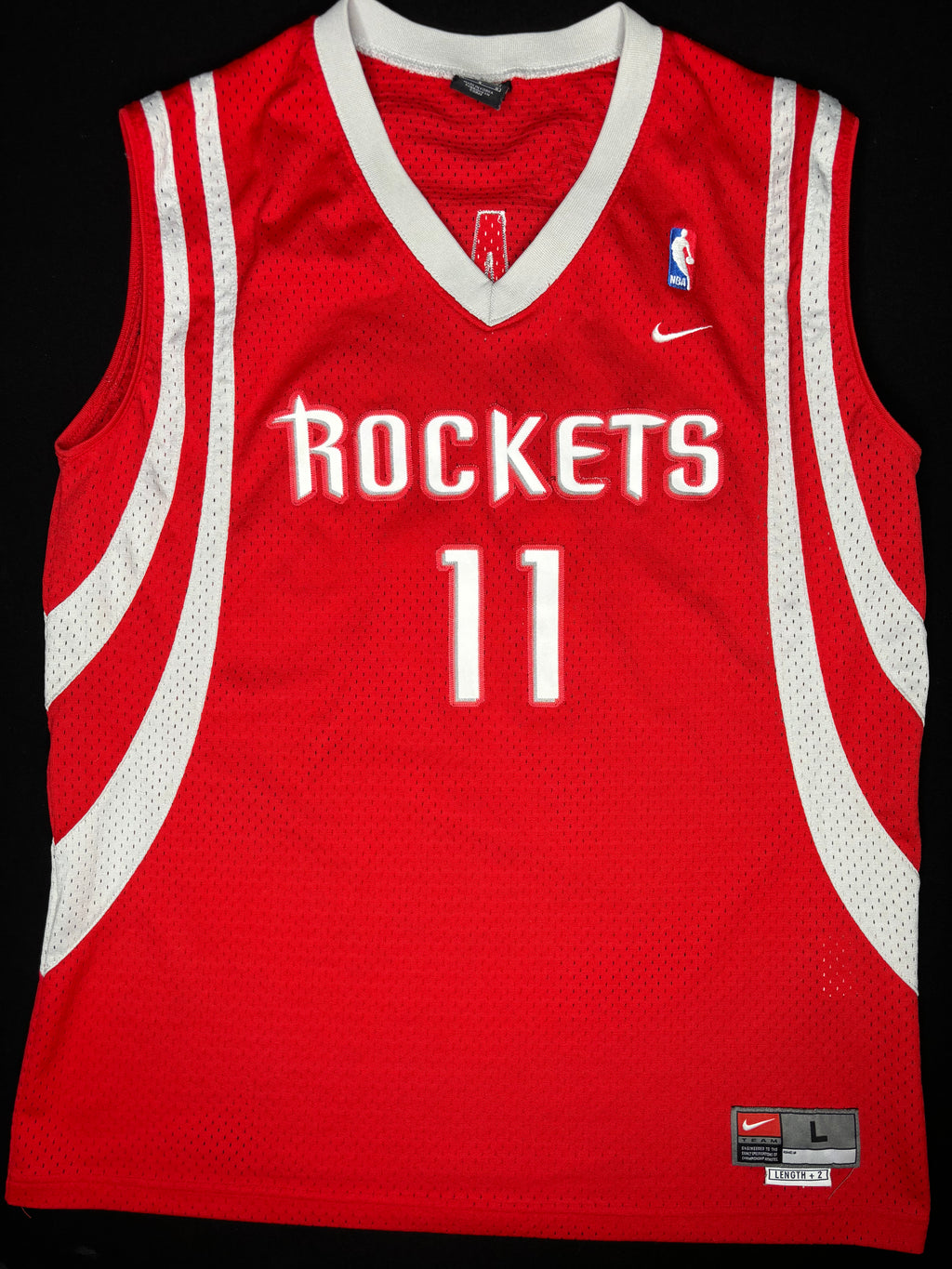 Vintage Houston Rockets Yao Ming Nike Swingman Basketball Jersey Size: Large