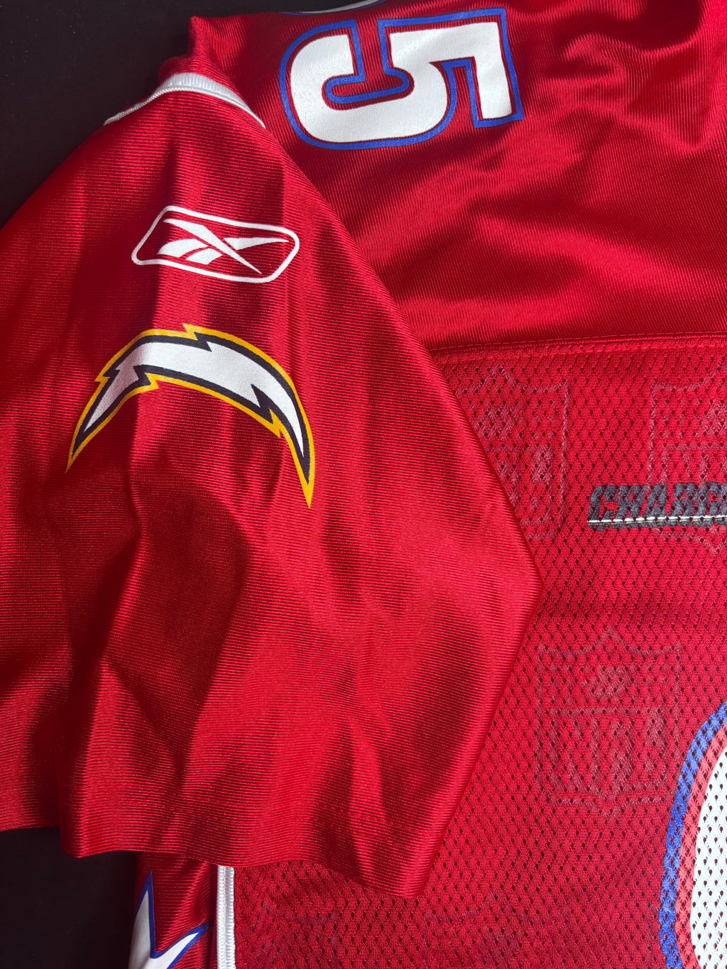 San Diego Chargers Antonio Gates 2006 Pro Bowl Reebok Football Jersey Size: XXL