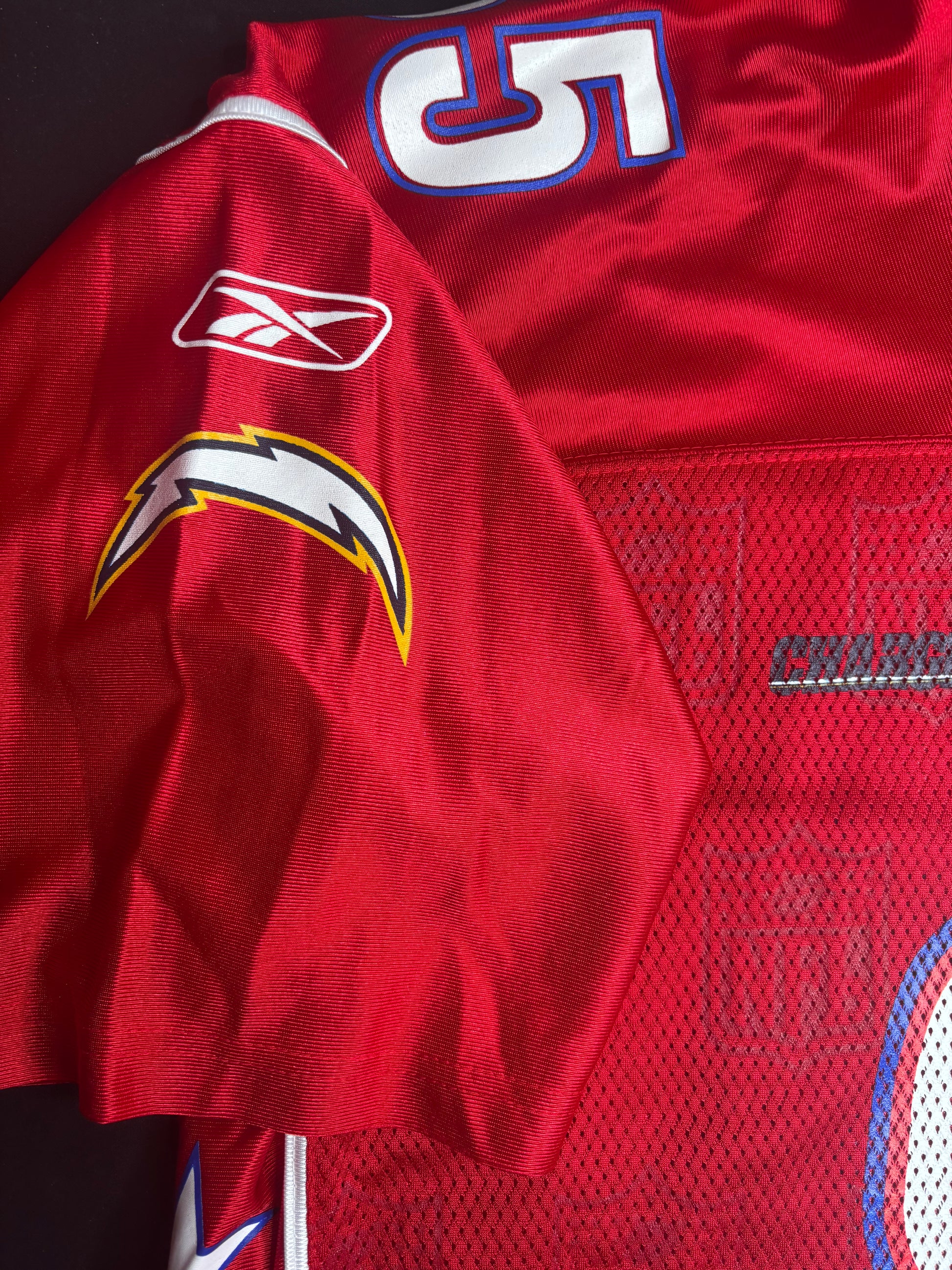 San Diego Chargers Antonio Gates 2006 Pro Bowl Reebok Football Jersey Size: XXL