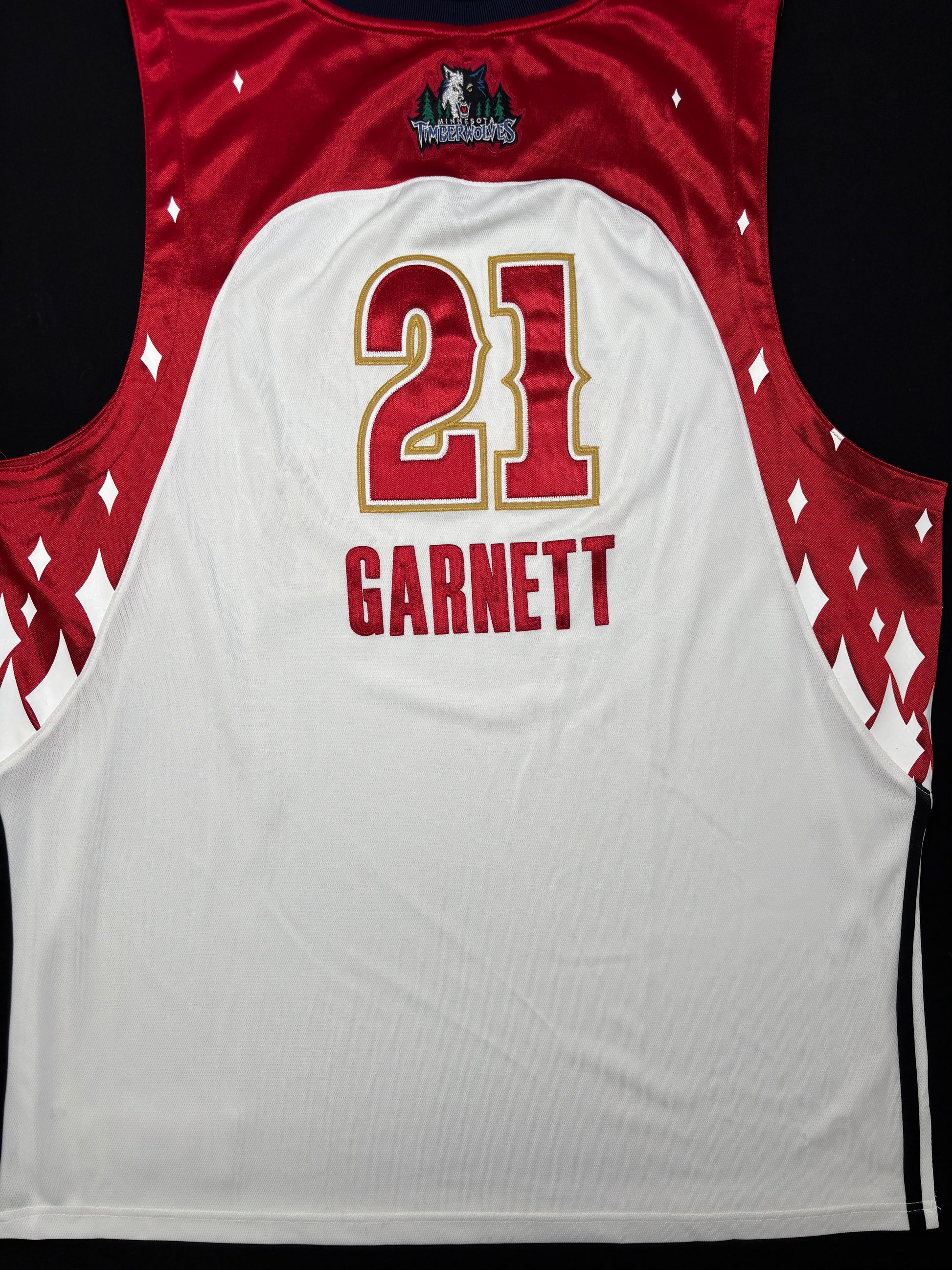 Minnesota Timberwolves Kevin Garnett Authentic 2007 All Star Adidas Basketball Jersey Size: 52
