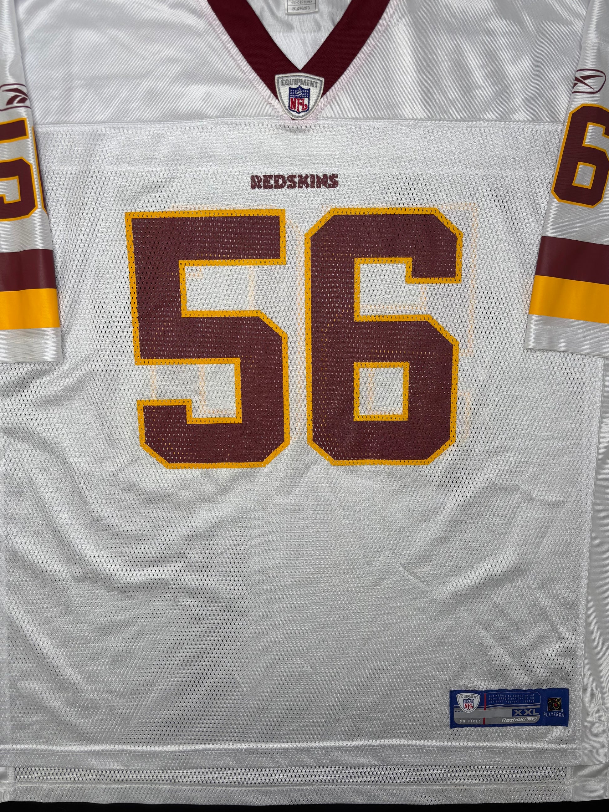 Washington Redskins Lavar Arrington Reebok Football Jersey Size: XXL