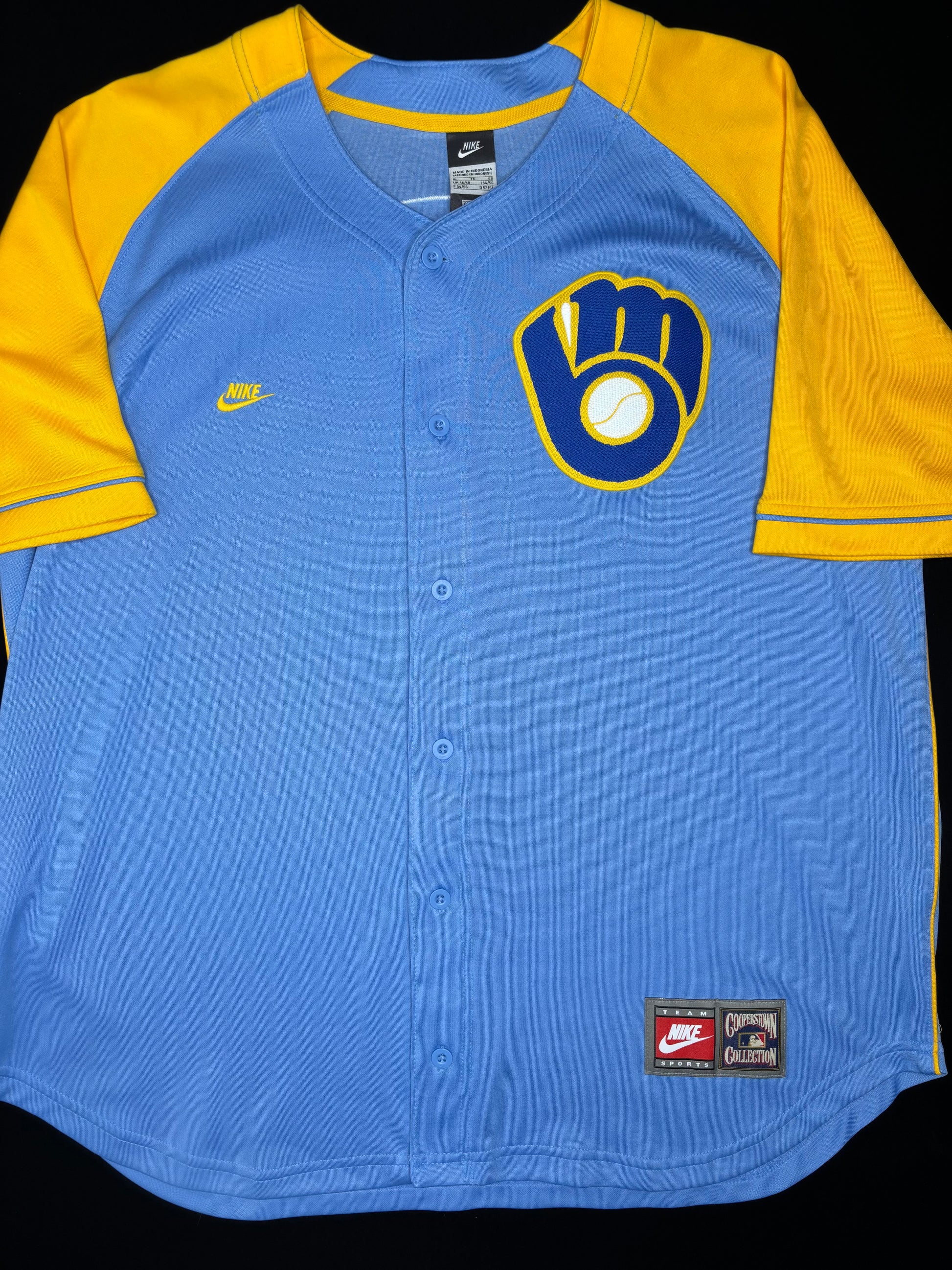 Milwaukee Brewers JJ Hardy Nike Cooperstown Collection Size: XL