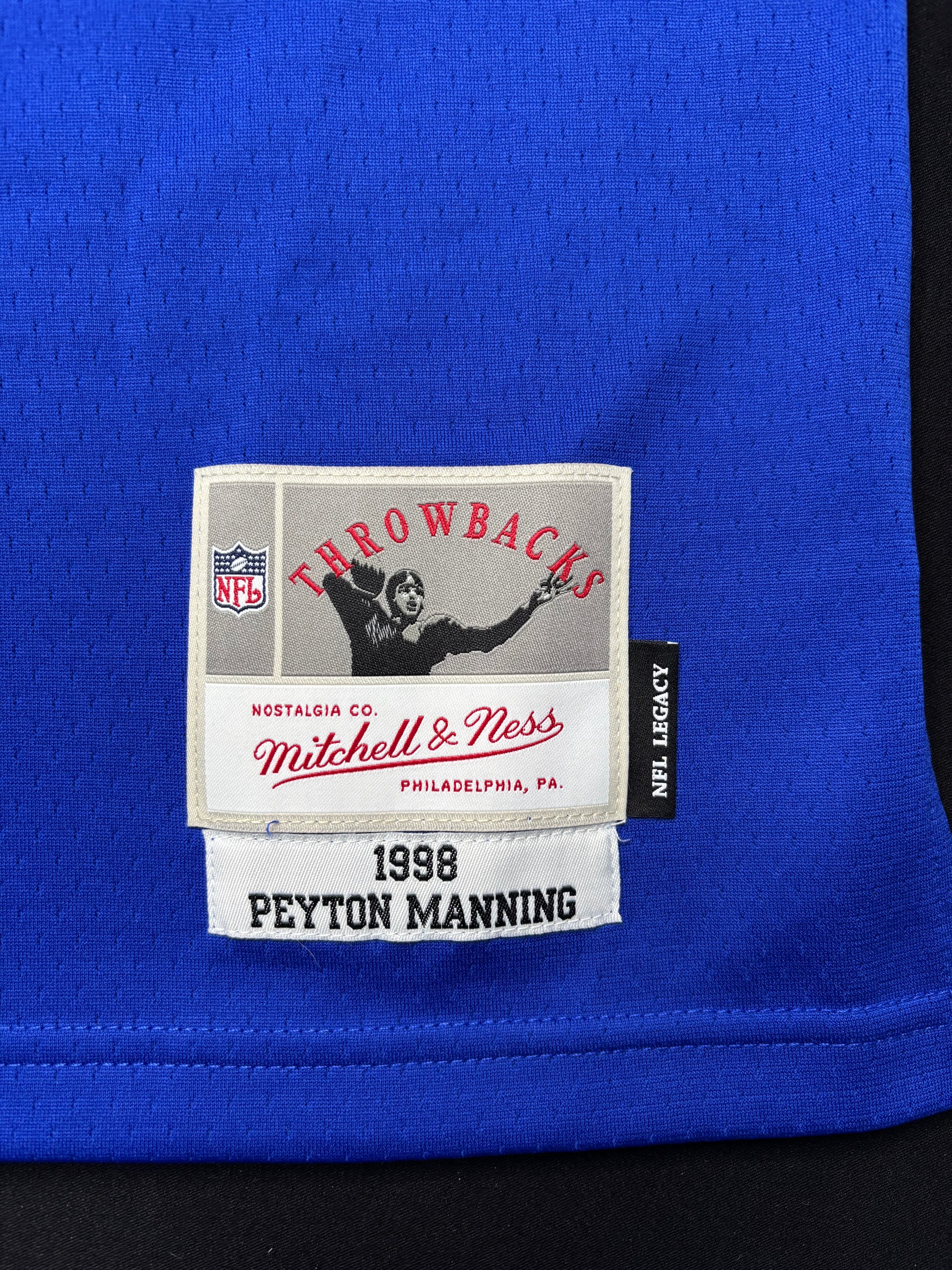 NWT Peyton Manning Mitchell & Ness Legacy Football Jersey Size: Large