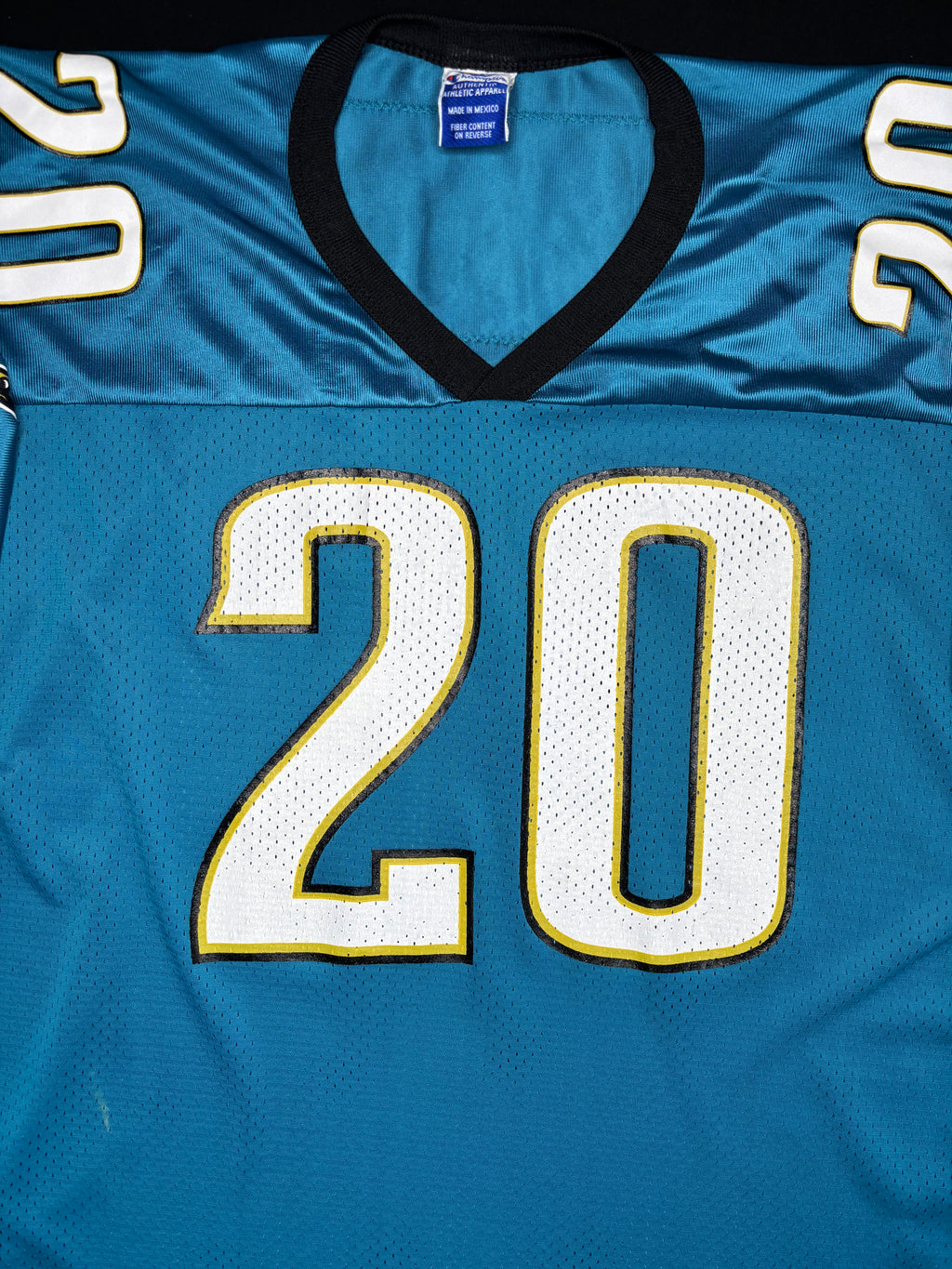 Jacksonville Jaguars Natrone Means Champion Football Jersey Size: 52