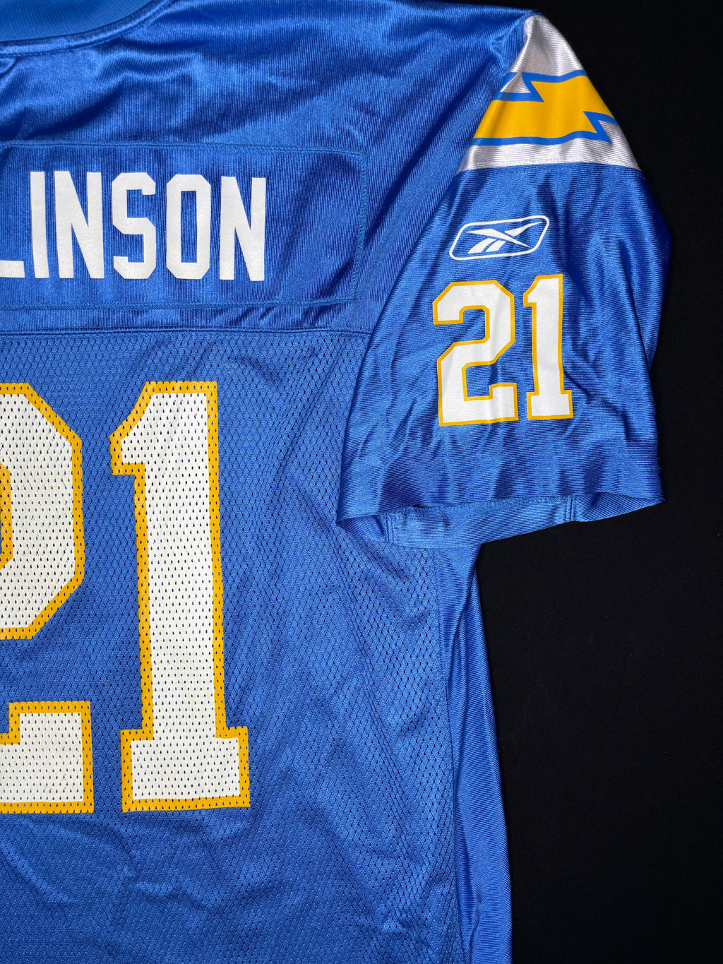 San Diego Chargers Ladainian Tomlinson Reebok Football Jersey Size: XXL