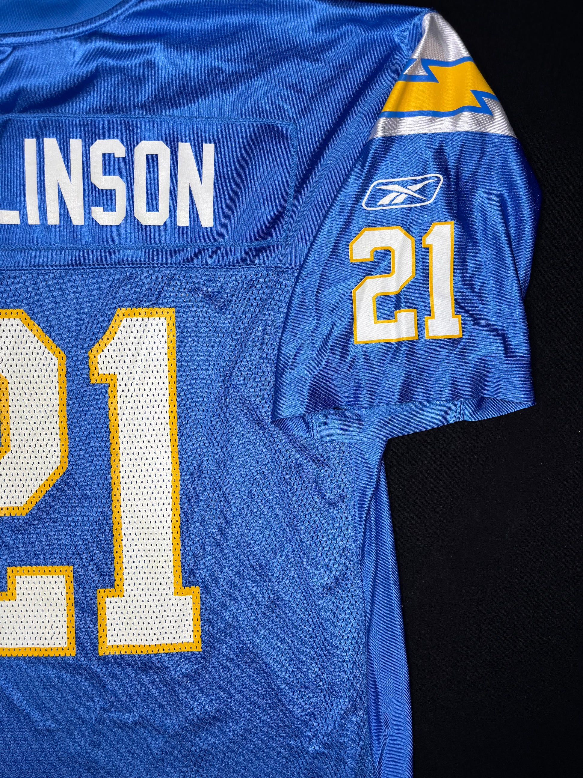 San Diego Chargers Ladainian Tomlinson Reebok Football Jersey Size: XXL
