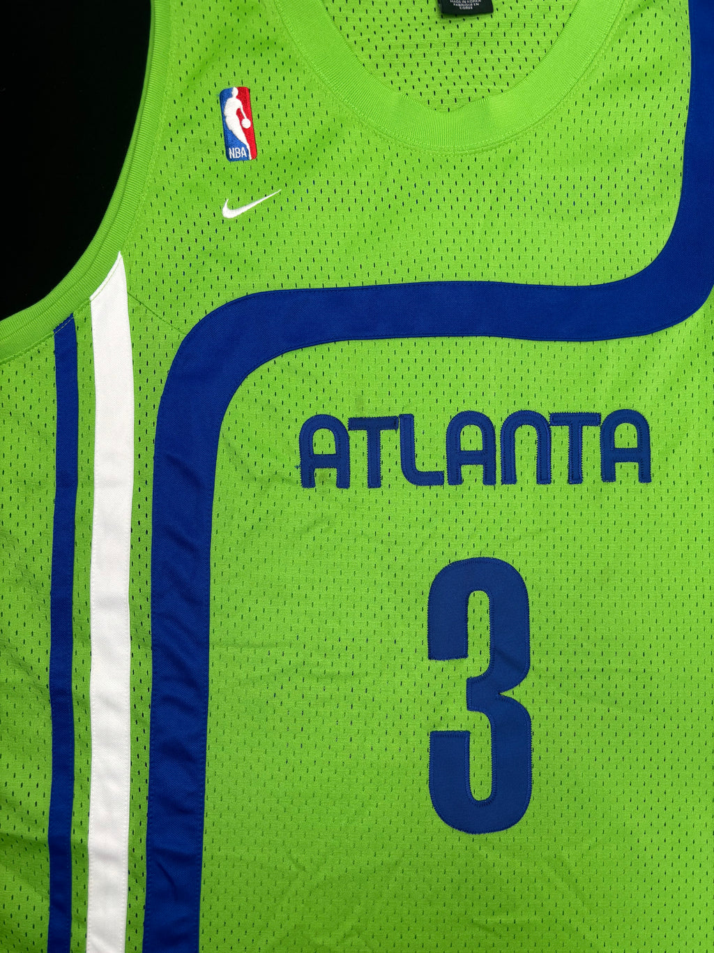 Atlanta Hawks Shareef Abdur- Rahim 1970 Alt Nike Basketball Jersey Size: XXL