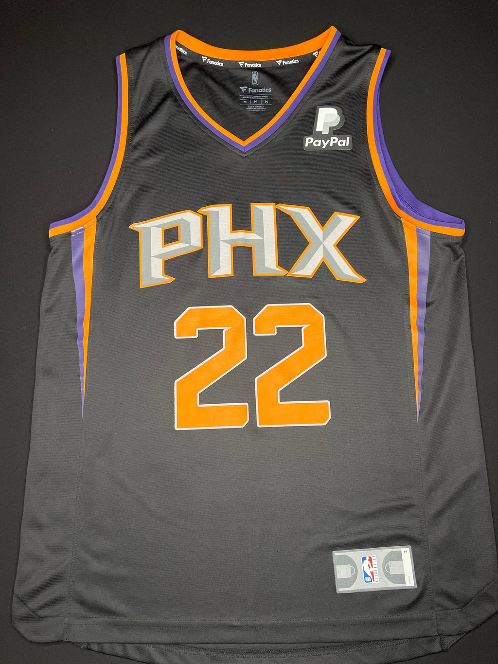 Phoenix Suns Deandre Ayton Fanatics Basketball Jersey Size: Medium