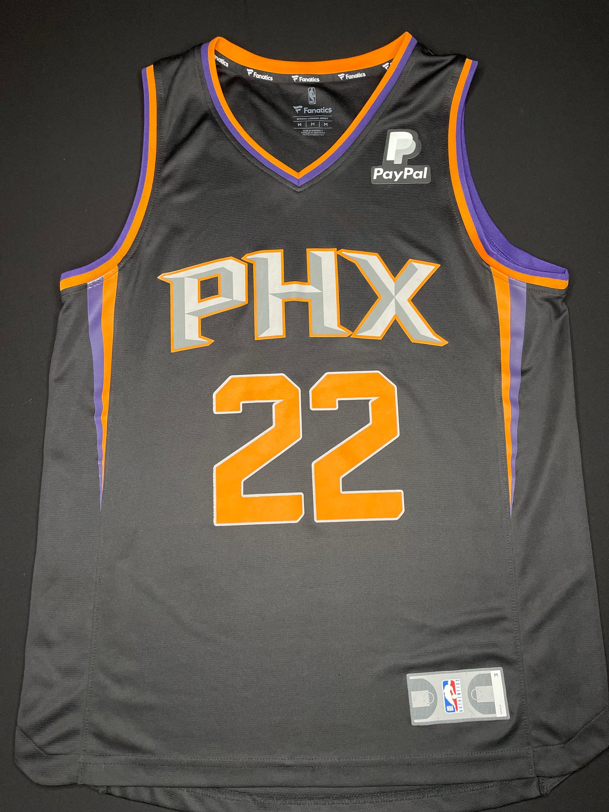Phoenix Suns Deandre Ayton Fanatics Basketball Jersey Size: Medium