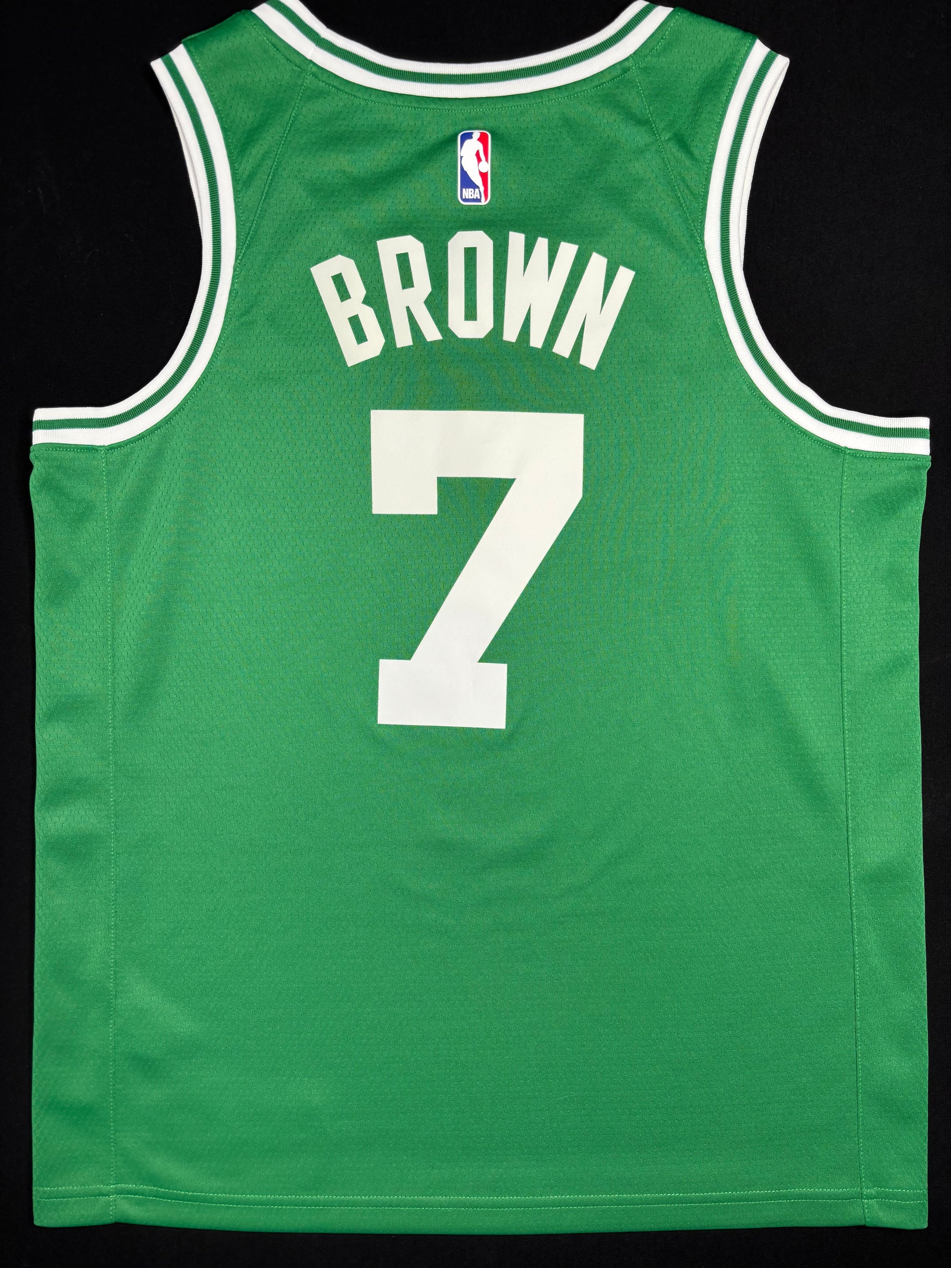 Boston Celtics Jaylen Brown Nike Icon Basketball Jersey Size: 48