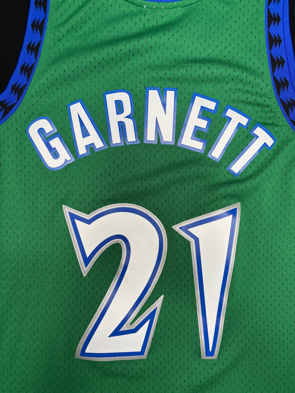 Minnesota Timberwolves Kevin Garnett Mitchell & Ness HWC Swingman Basketball Jersey Size: Medium