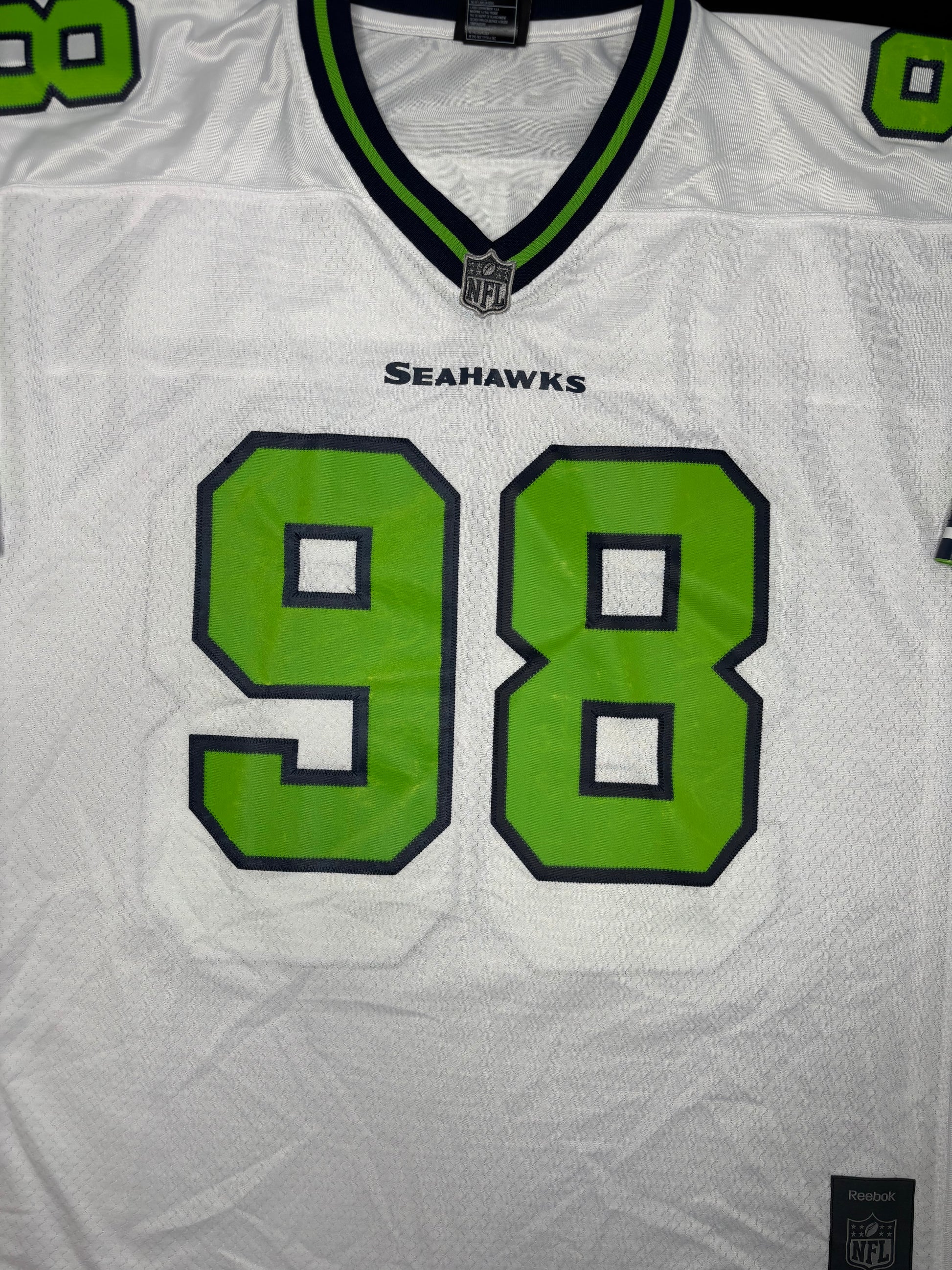 Seattle Seahawks Julian Peterson Reebok Football Jersey Size: XL