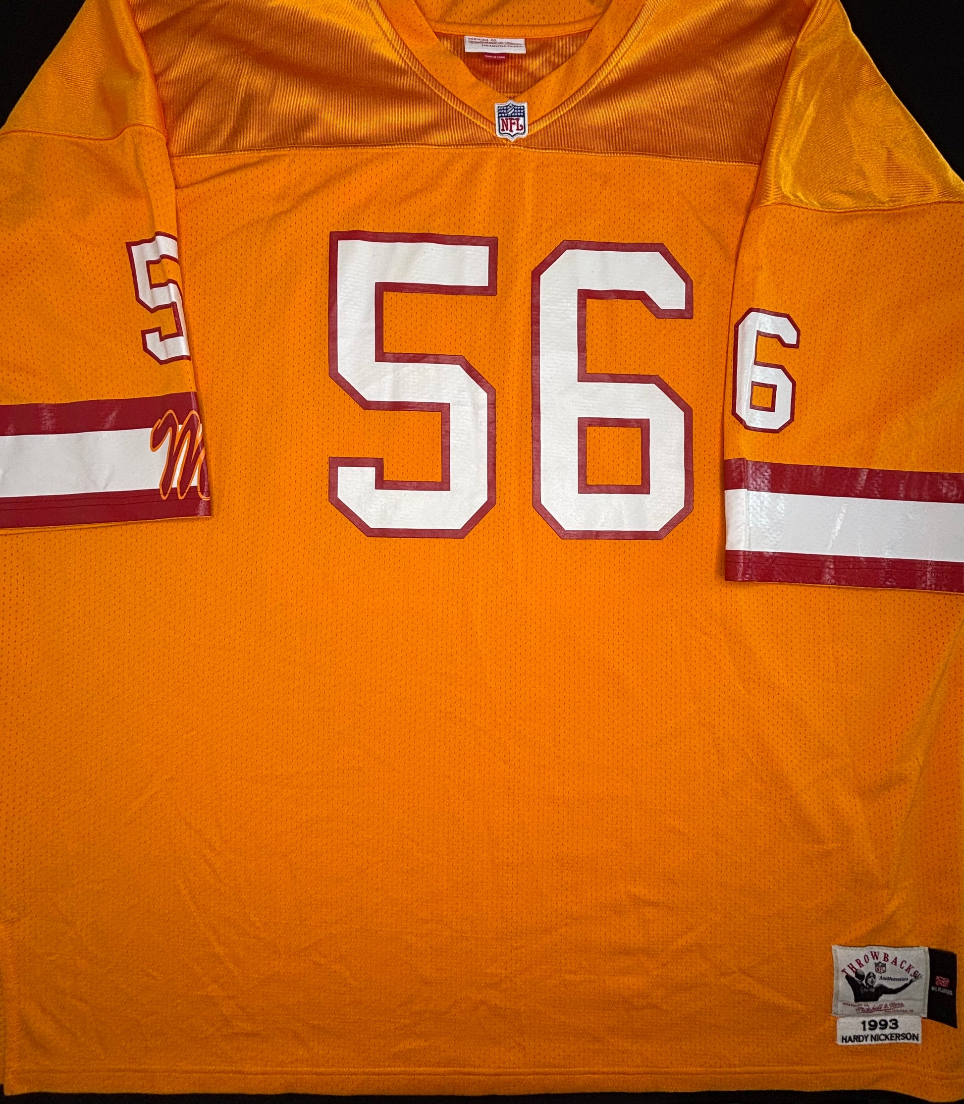 Tampa Bay Buccaneers Hardy Nickerson Authentic Mitchell & Ness Football Jersey Size: 5XL