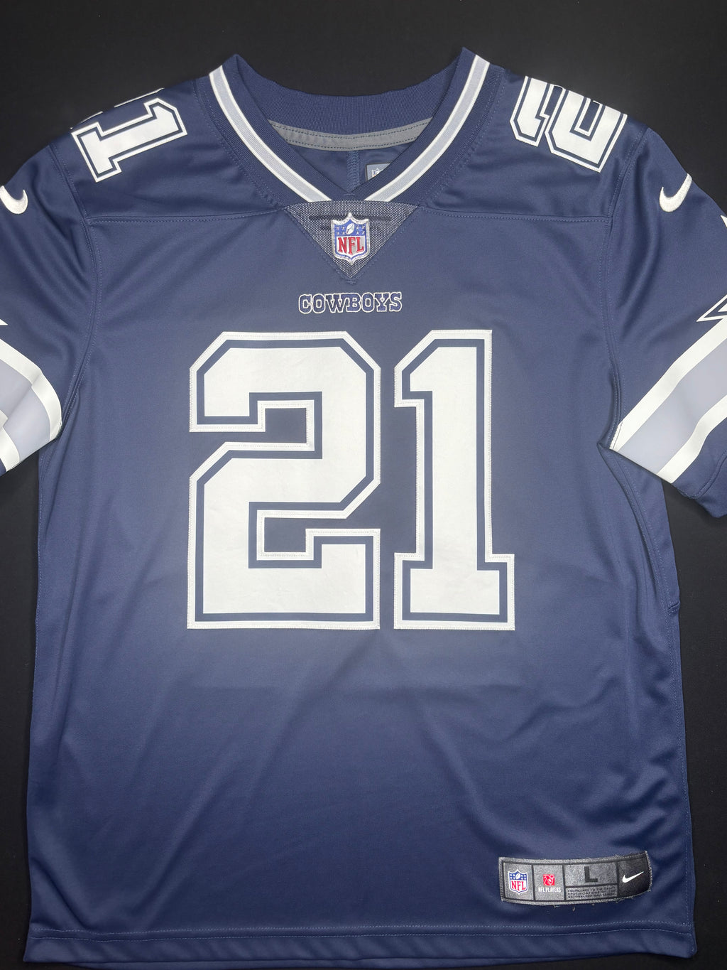 Dallas Cowboys Ezekiel Elliott Nike Elite Football Jersey Size: Large