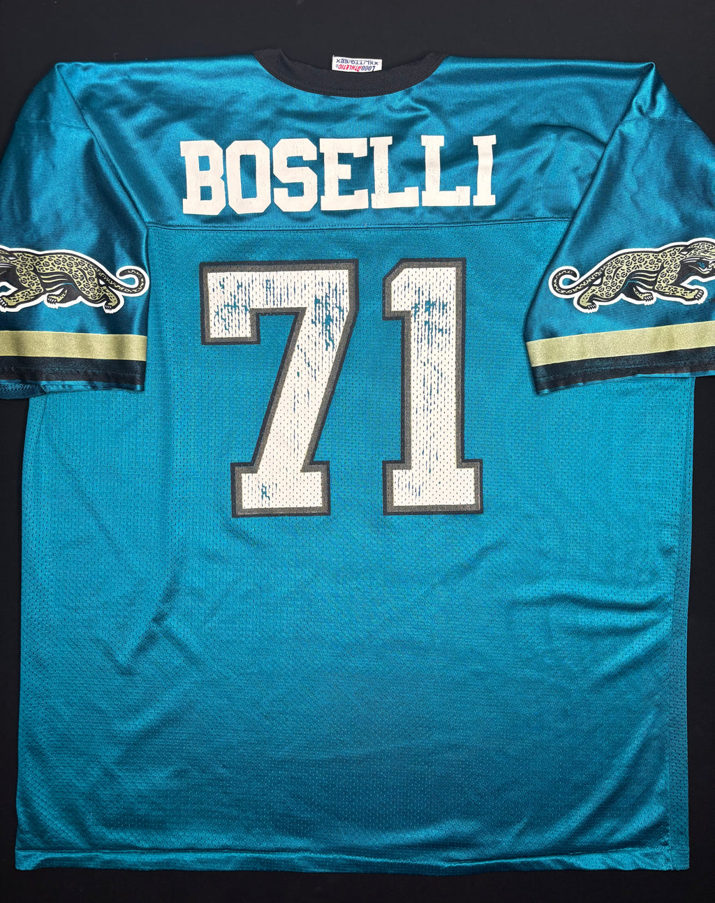 Vintage Jacksonville Jaguars Tony Boselli Logo Athletic Football Jersey Size: XXL