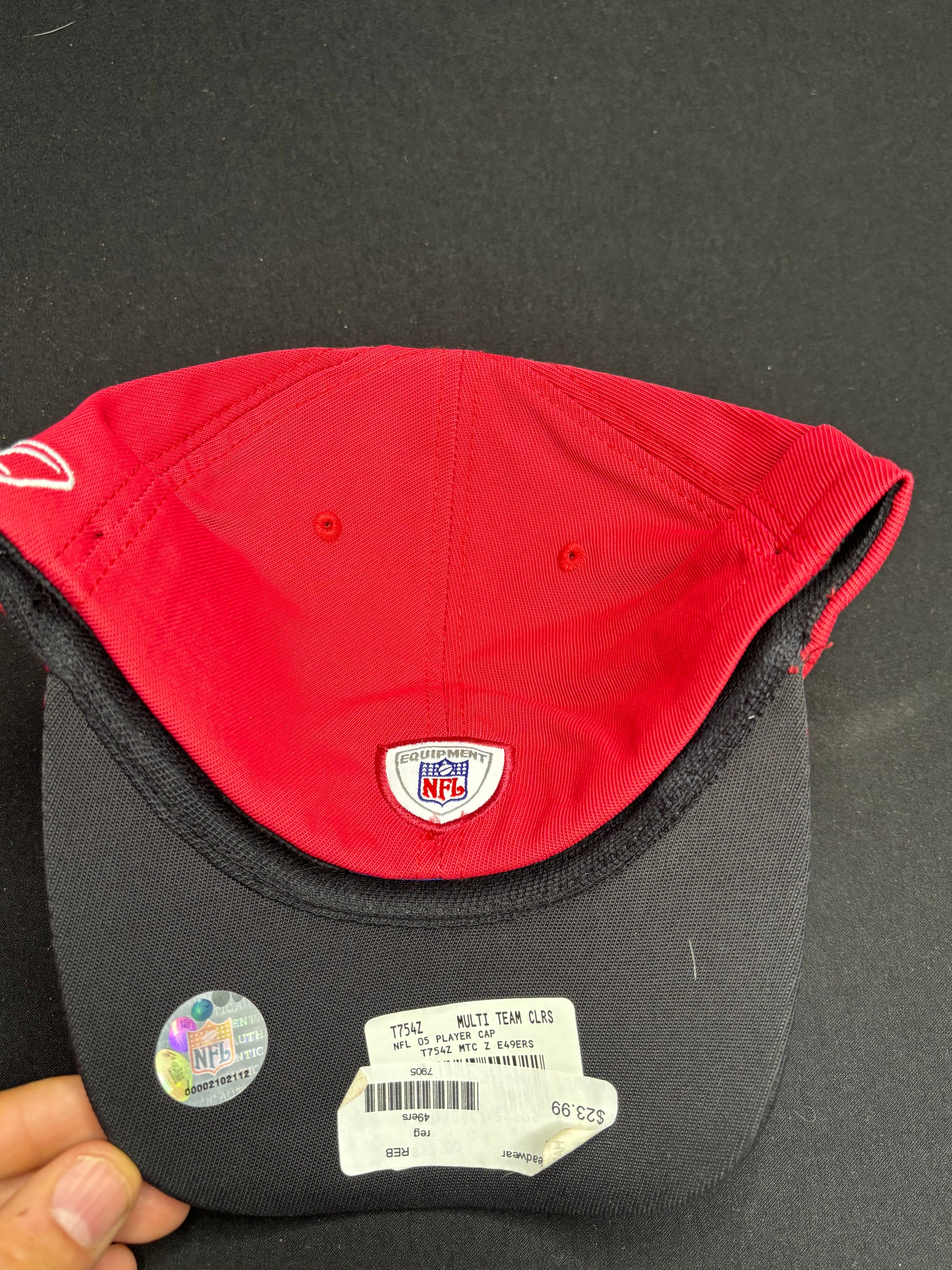 NWT San Francisco 49ers Reebok Flex Fit Hat