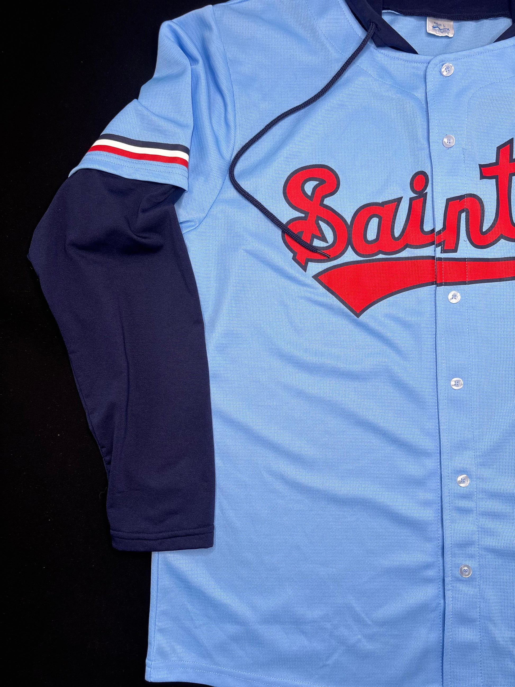 St. Paul Saints Jersey Hoodie Combo SGA Size: Large