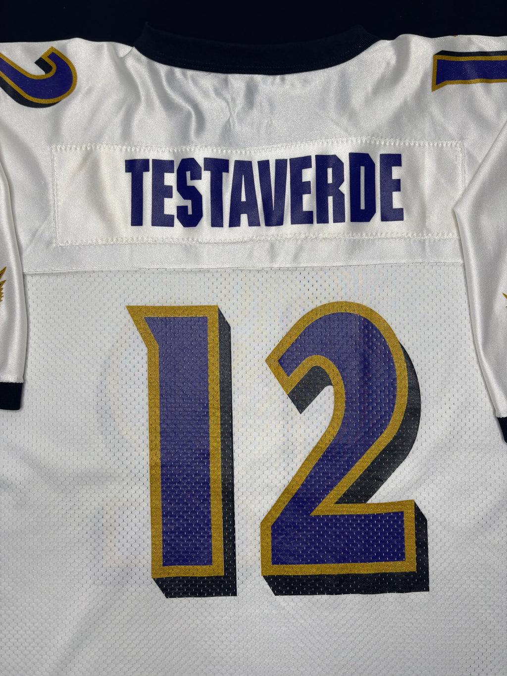 Baltimore Ravens Vinny Testaverde Starter Football Jersey Size: 52