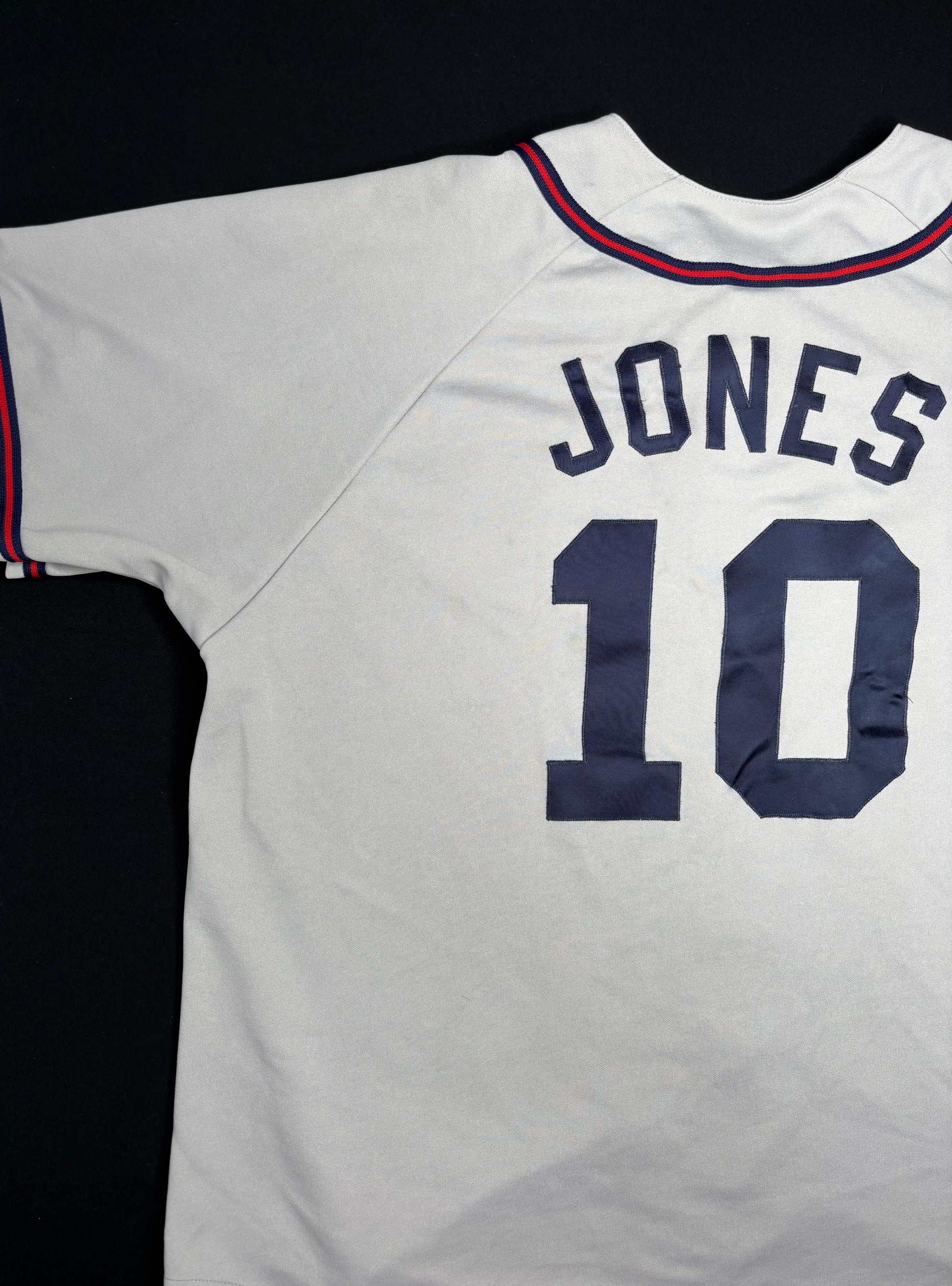 Atlanta Braves Chipper Jones Majestic Baseball Jerseys Size: XXL