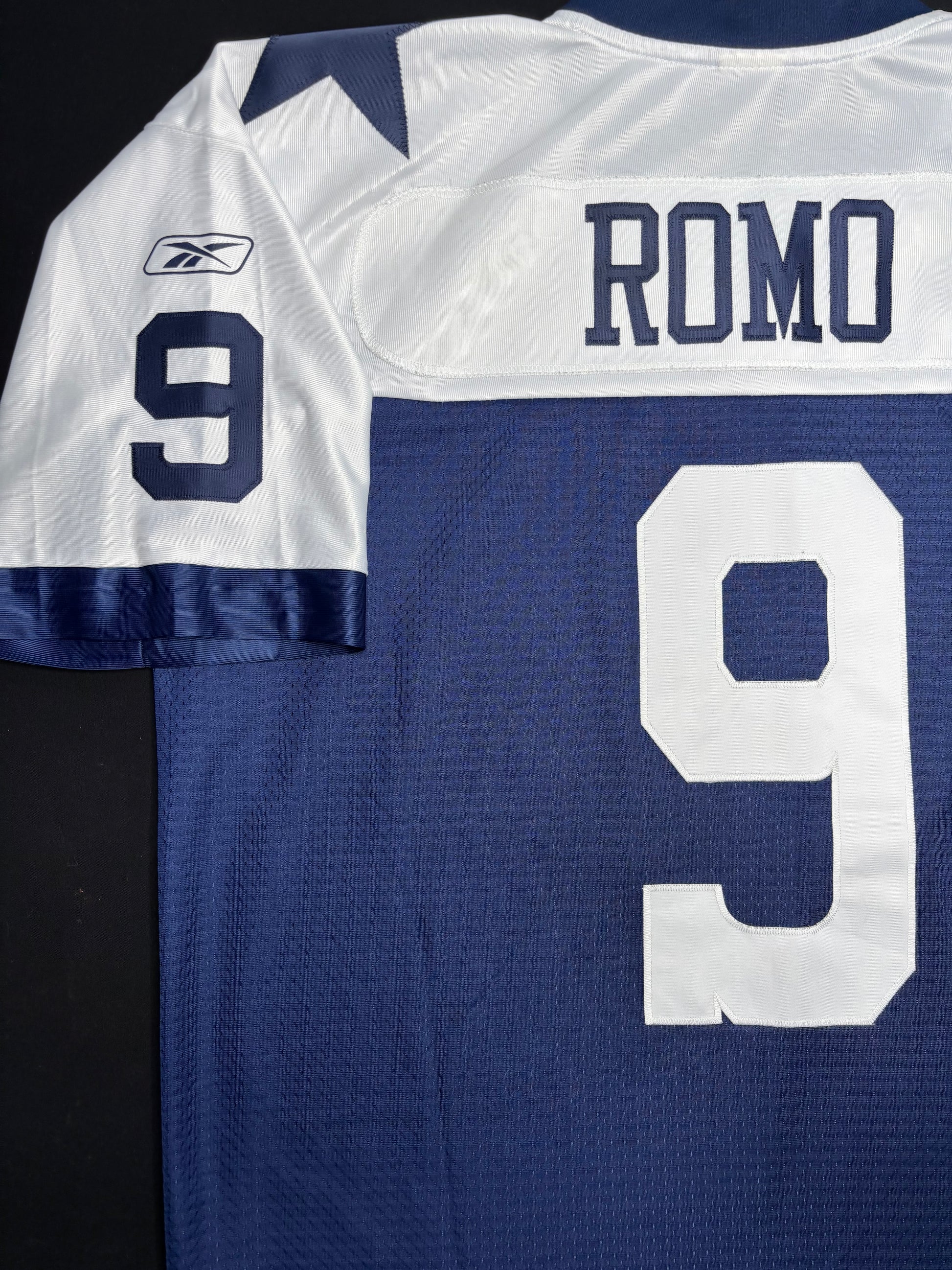 Dallas Cowboys Tony Romo Thanksgiving Throwback Reebok Football Jersey Size: XL
