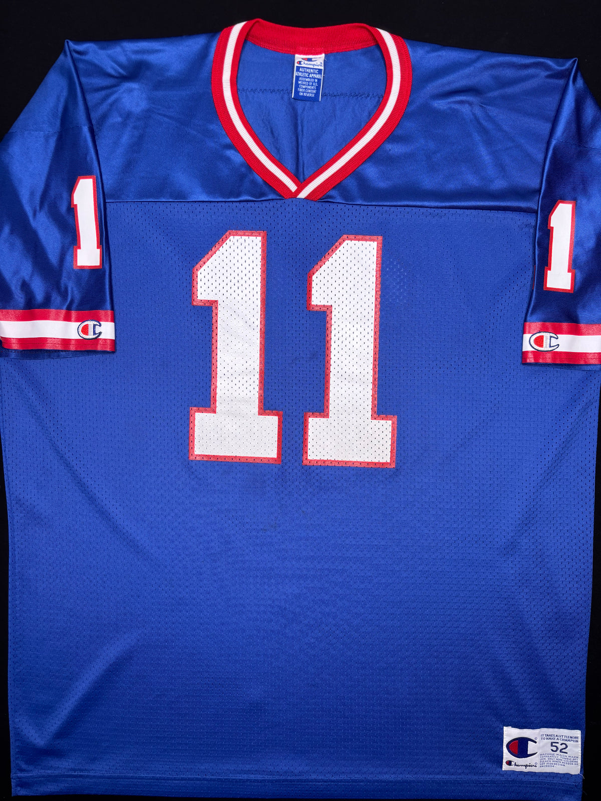 New York Giants Phil Simms Champion Football Jersey Size: 52