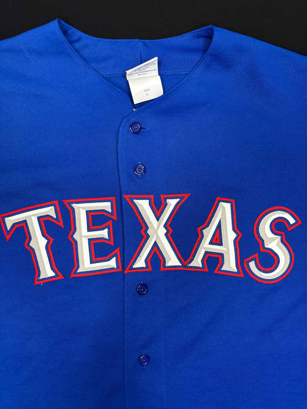 Texas Rangers Alex Rodriguez Majestic Baseball Jersey Size: Large