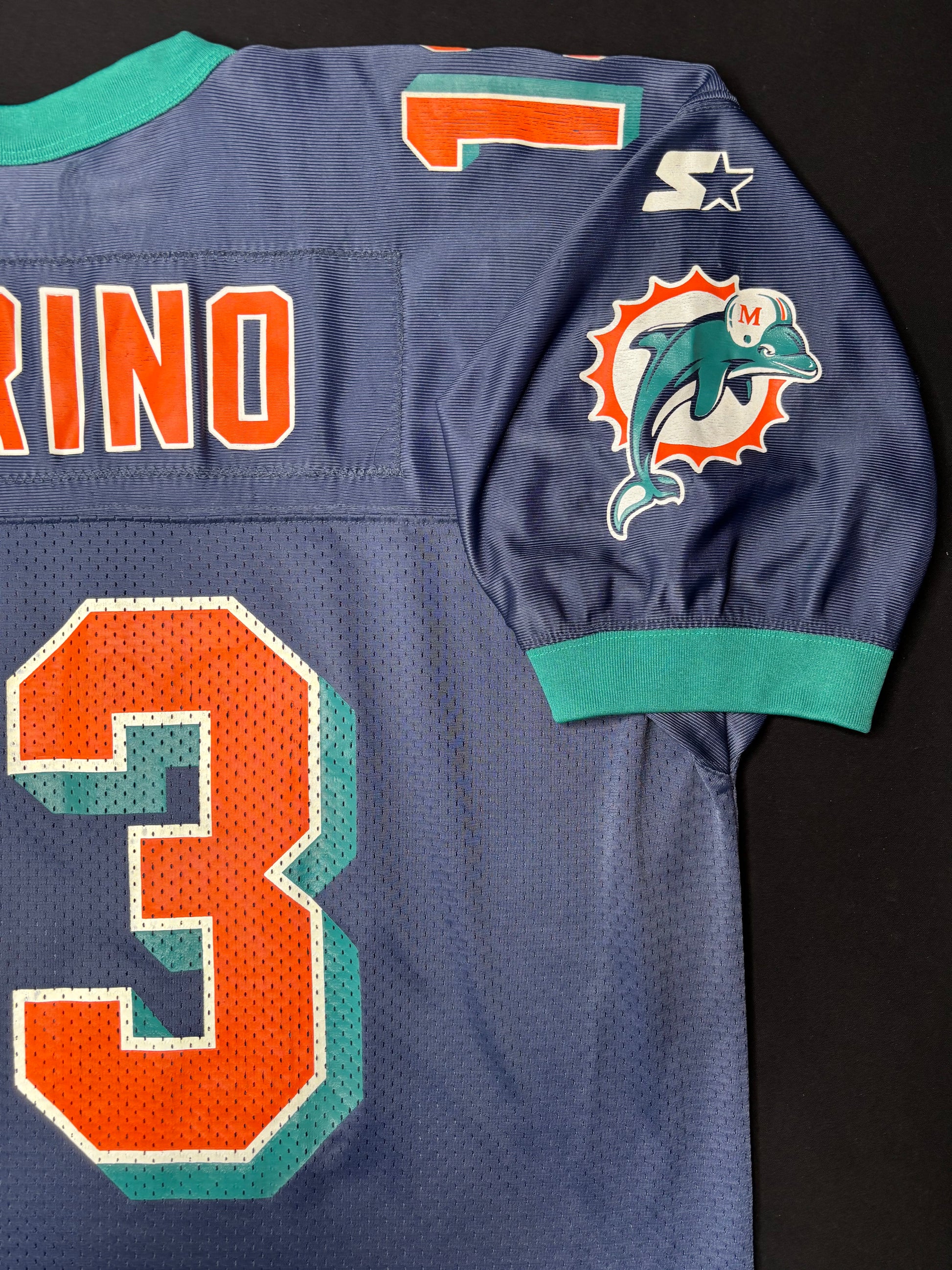 Miami Dolphins Dan Marino Alt Blue Starter Football Jersey Size: 54