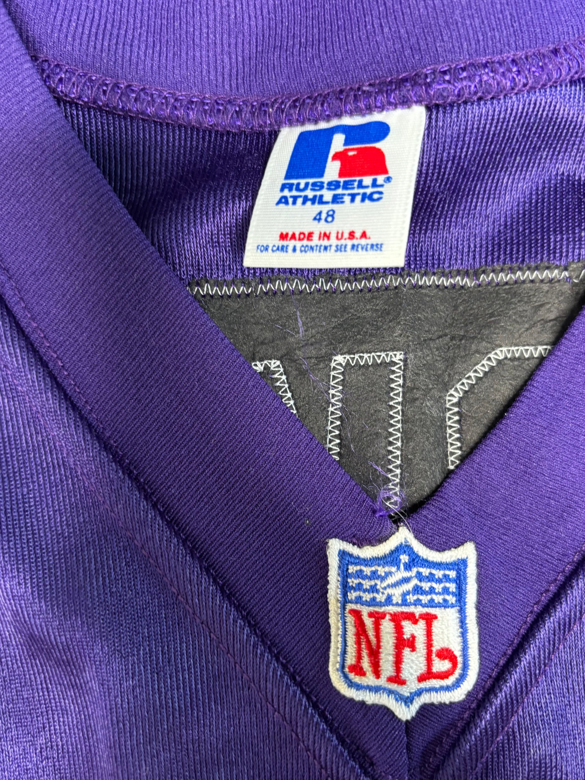 Minnesota Vikings Joey Browner Authentic Proline Football Jersey w/ 25 year Anniversary Patch Size: 48