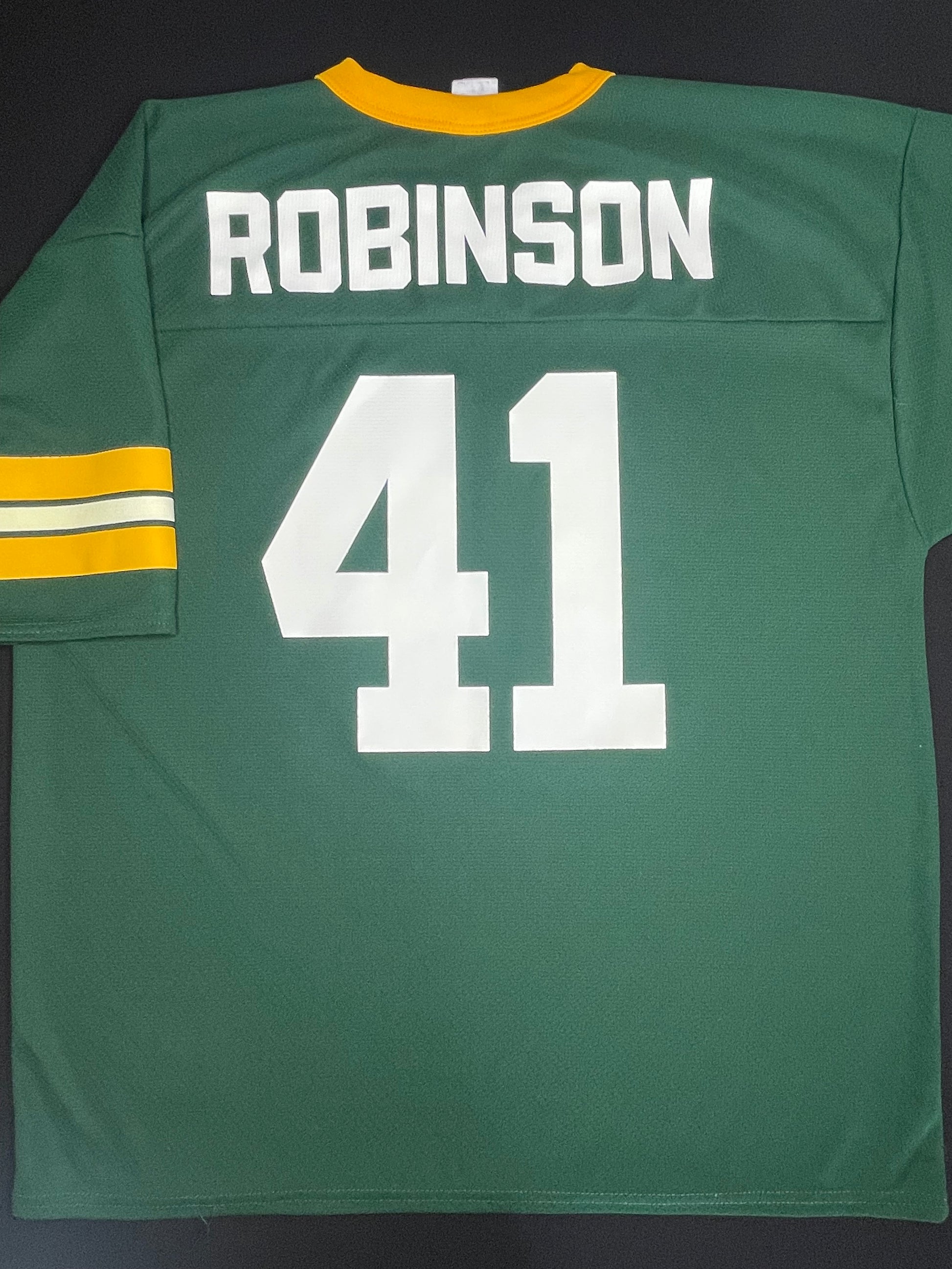 Vintage Green Bay Packers Eugene Robinson Logo 7 Football Jersey Size: Large