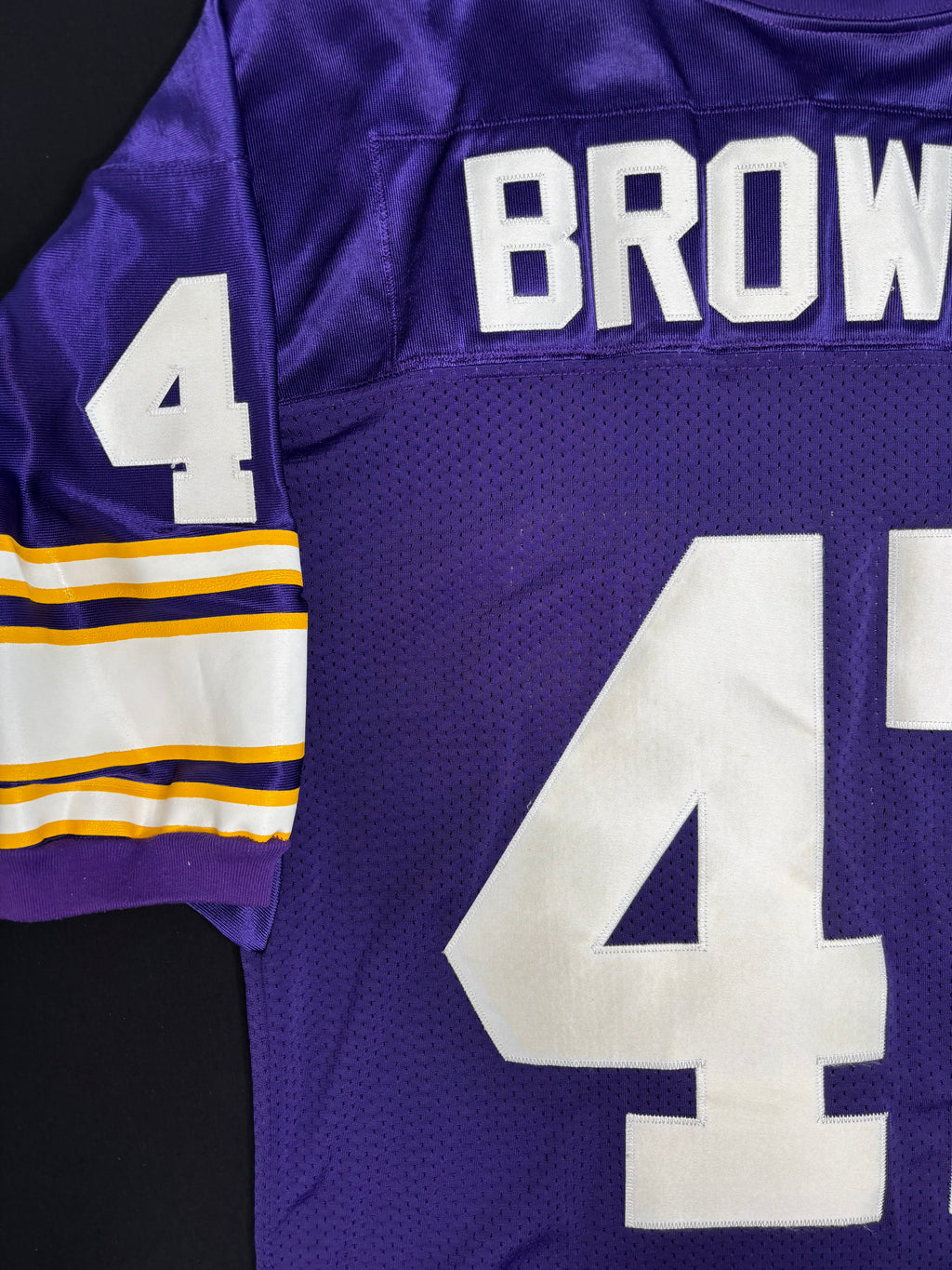 Minnesota Vikings Joey Browner Authentic Proline Football Jersey w/ 25 year Anniversary Patch Size: 48