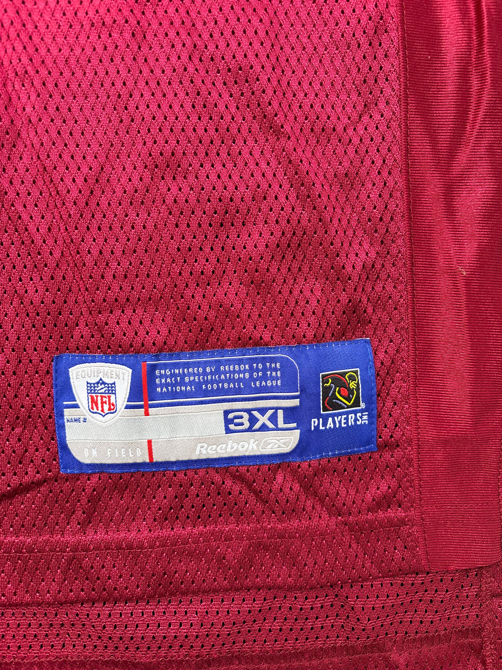 NWT Washington Redskins Clinton Portis Reebok Football Jersey Size: 3XL