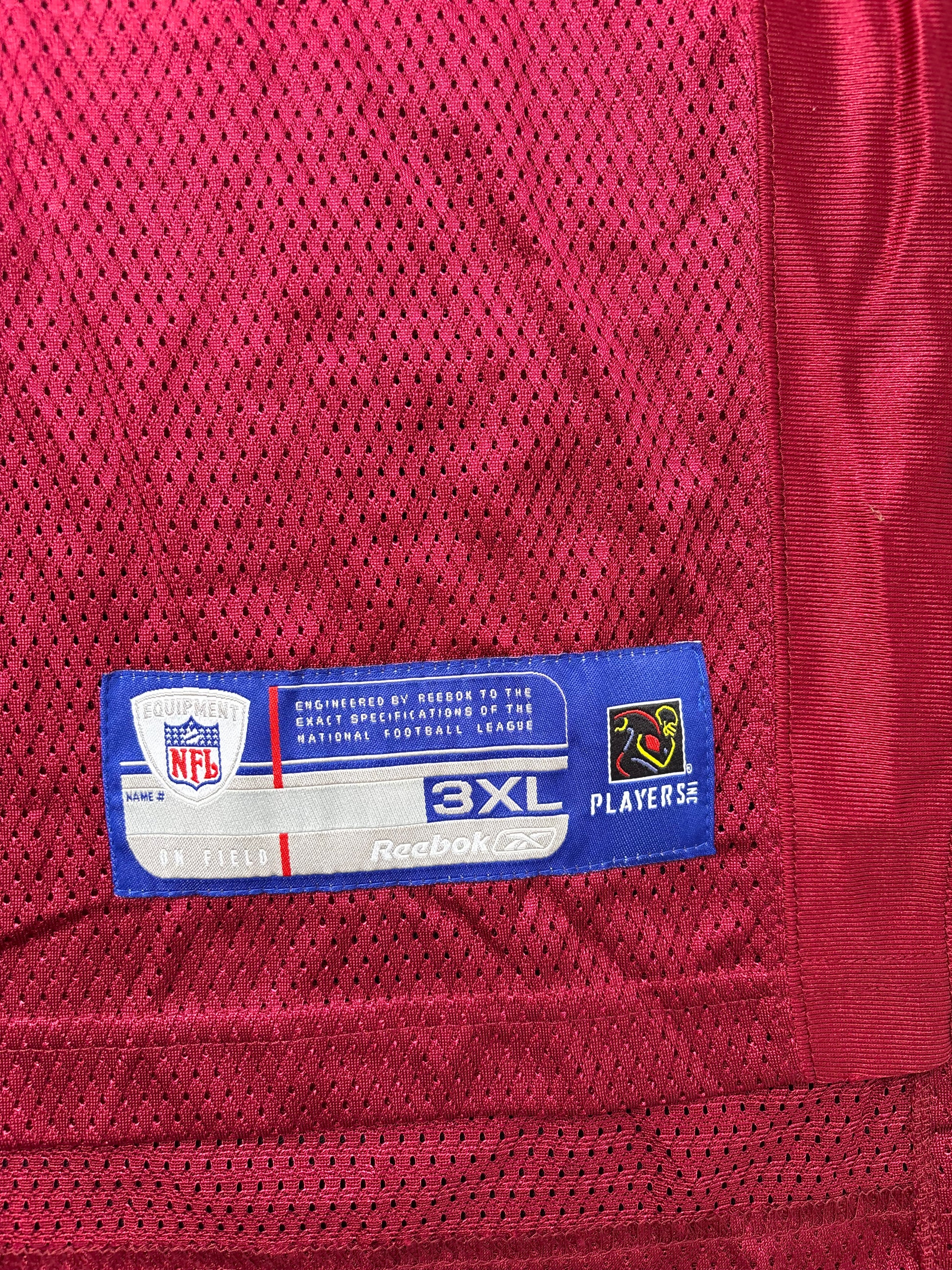 NWT Washington Redskins Clinton Portis Reebok Football Jersey Size: 3XL