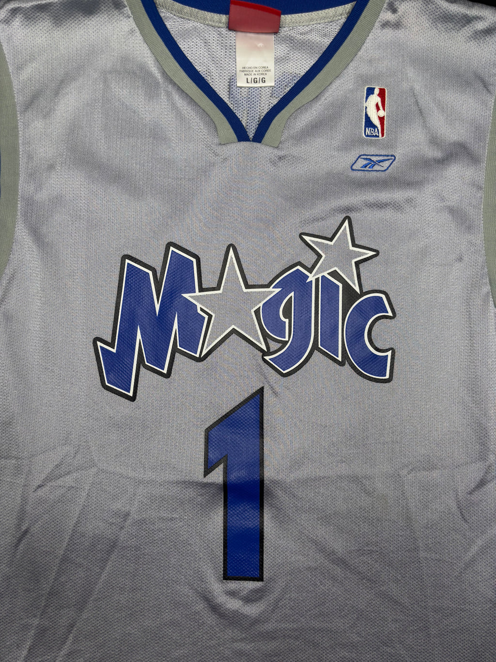 Vintage Orlando Magic Tracy McGrady Reebok Basketball Jersey Size: Large