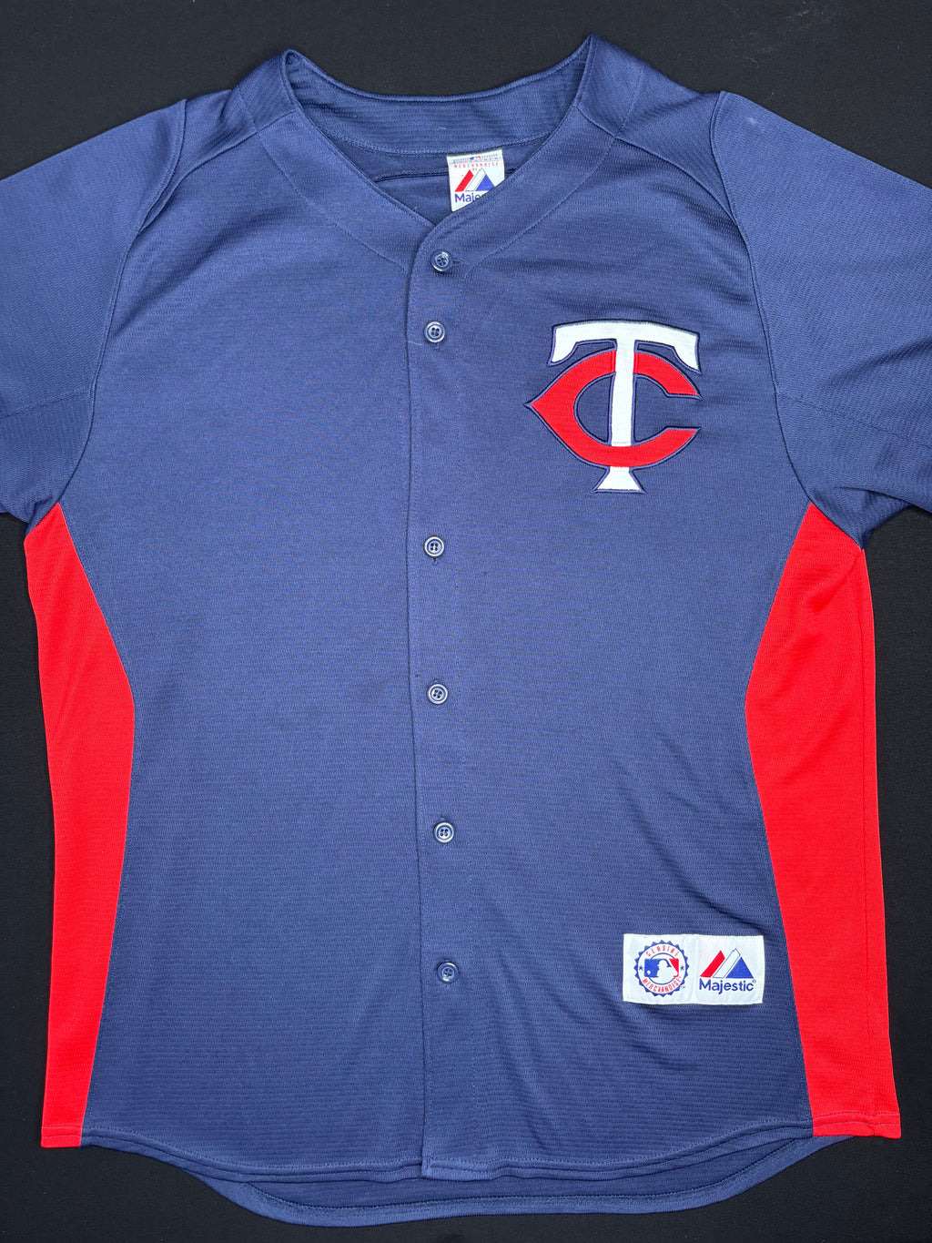 Minnesota Twins Majestic Baseball Jersey Size: Large