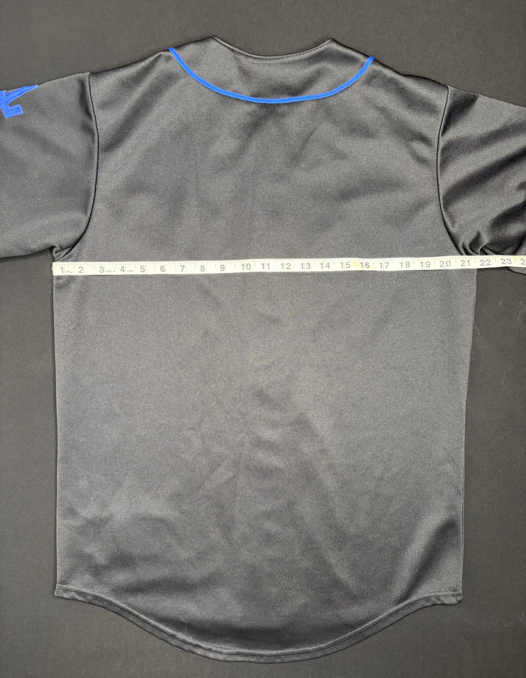 Los Angeles Dodgers Alt Black Majestic Baseball Jersey Size: Medium