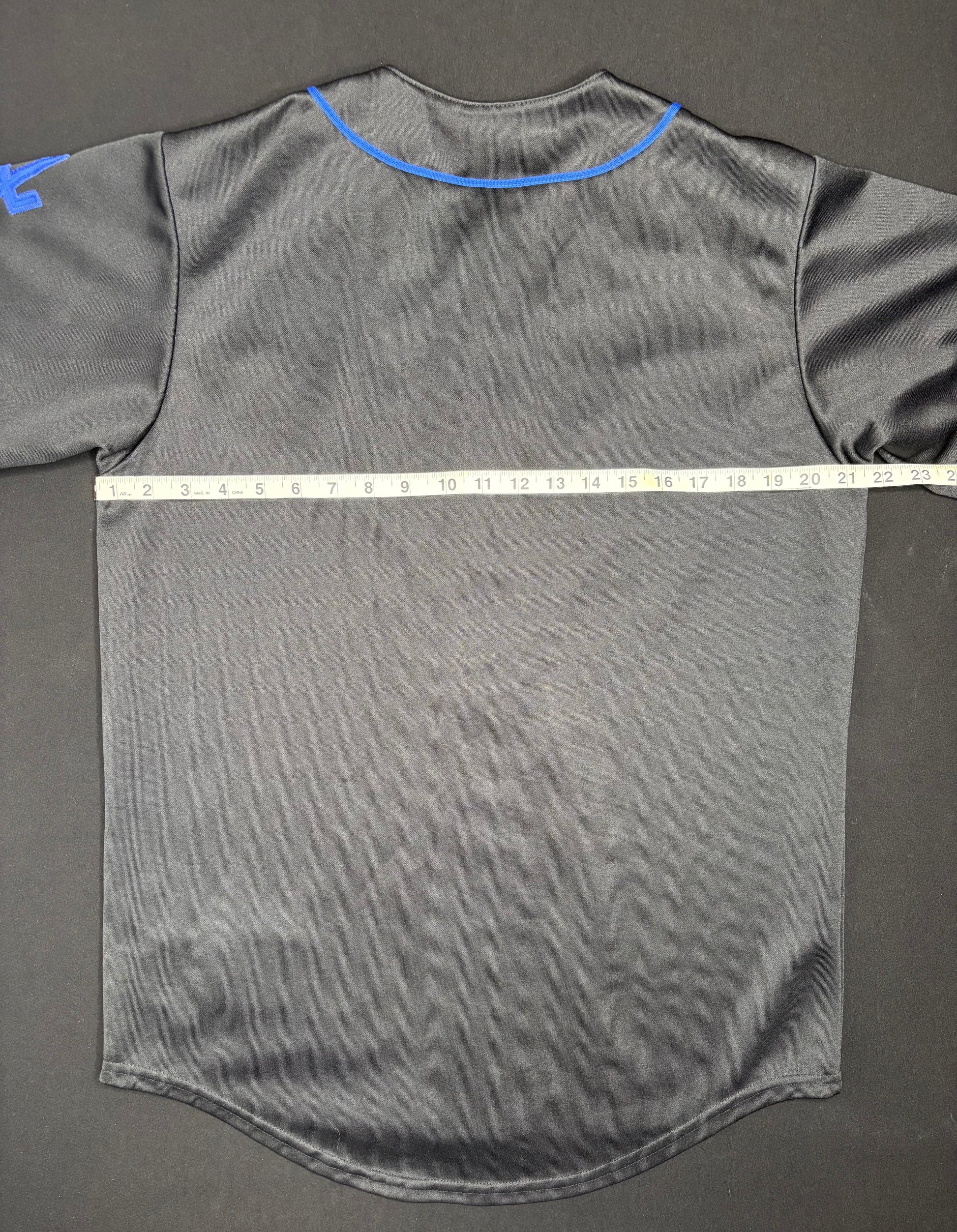 Los Angeles Dodgers Alt Black Majestic Baseball Jersey Size: Medium