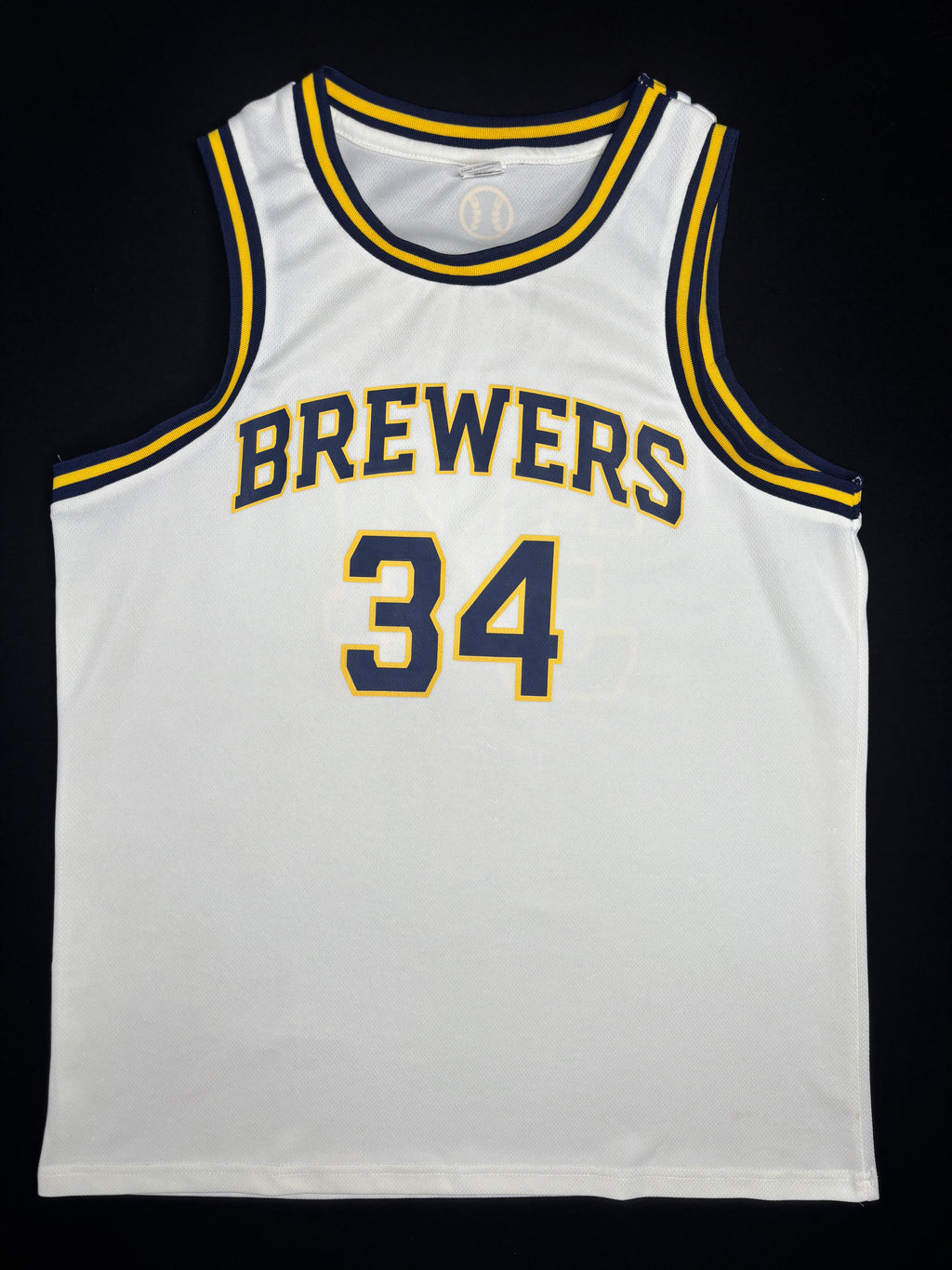 Milwaukee Brewers Giannis Antetokounmpo SGA Basketball Jersey Size: Medium