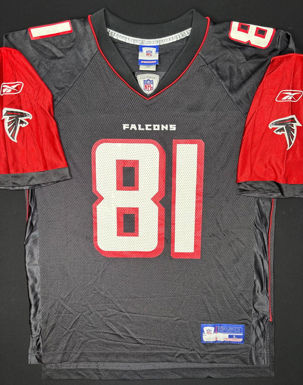 Atlanta Falcons Peerless Price Reebok Football Jersey Size: Large