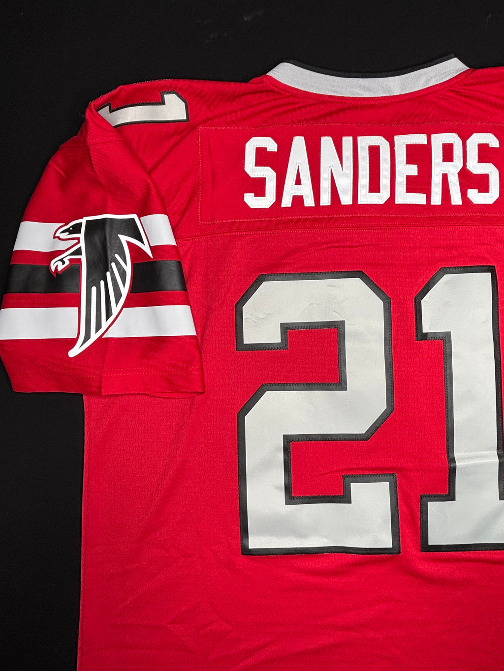 Atlanta Falcons Deion Sanders Mitchell and Ness Alternate Legacy Football Jersey Size: XL