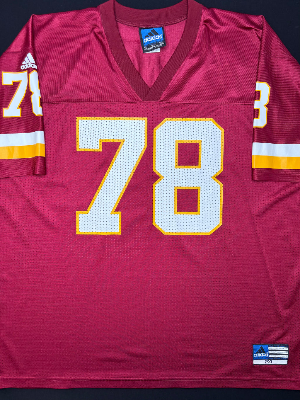 Washington Redskins Bruce Smith Adidas Football Jersey Size: XXL