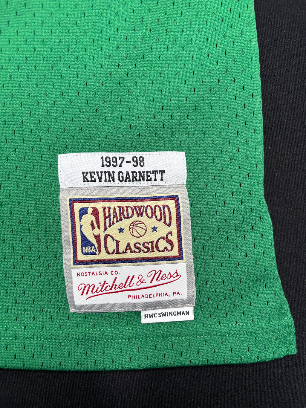 Minnesota Timberwolves Kevin Garnett Mitchell & Ness HWC Swingman Basketball Jersey Size: Medium