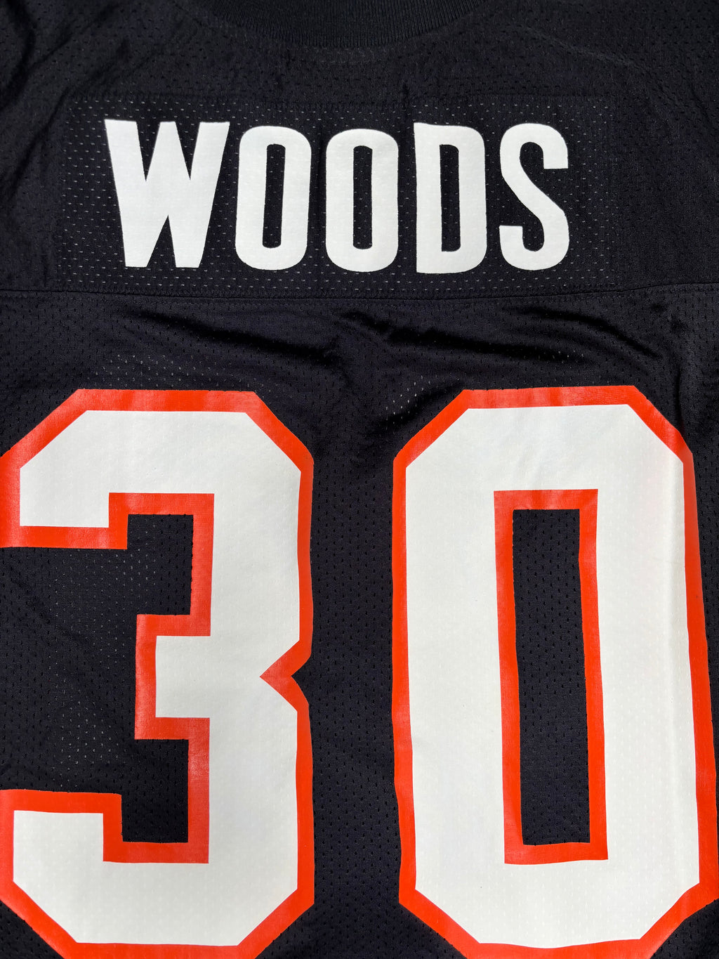 Cincinnati Bengals Icky Woods 1988 Mitchell & Ness Authentic Football Jersey Size: 60